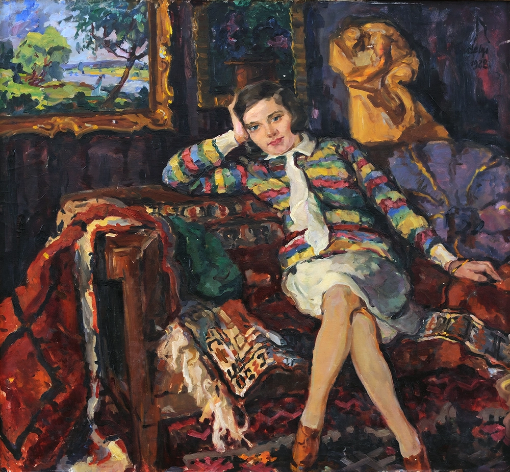 Картина «Юна художниця»