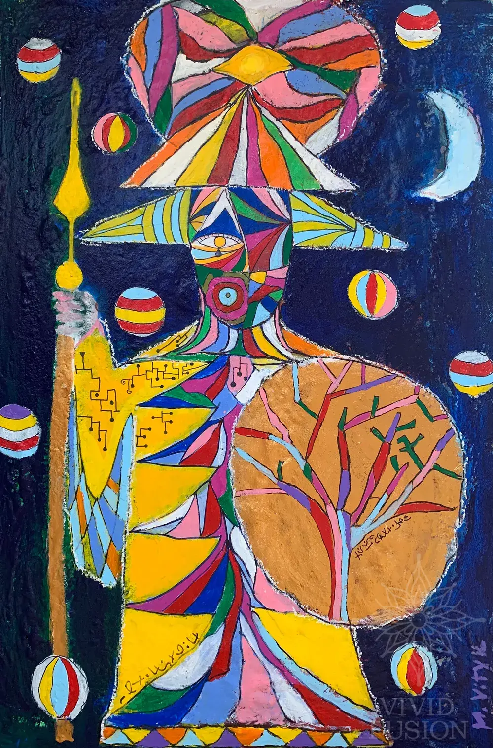 Картина «Number 28 - Eastern Warrior»