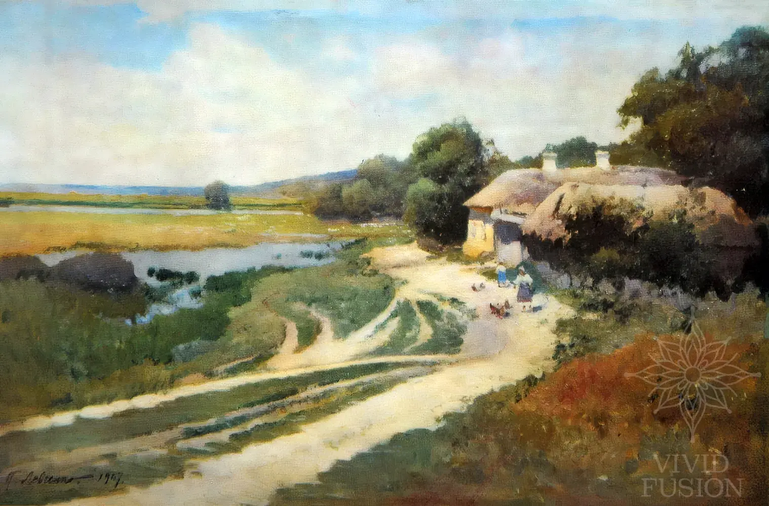 Картина «Дорога край села»