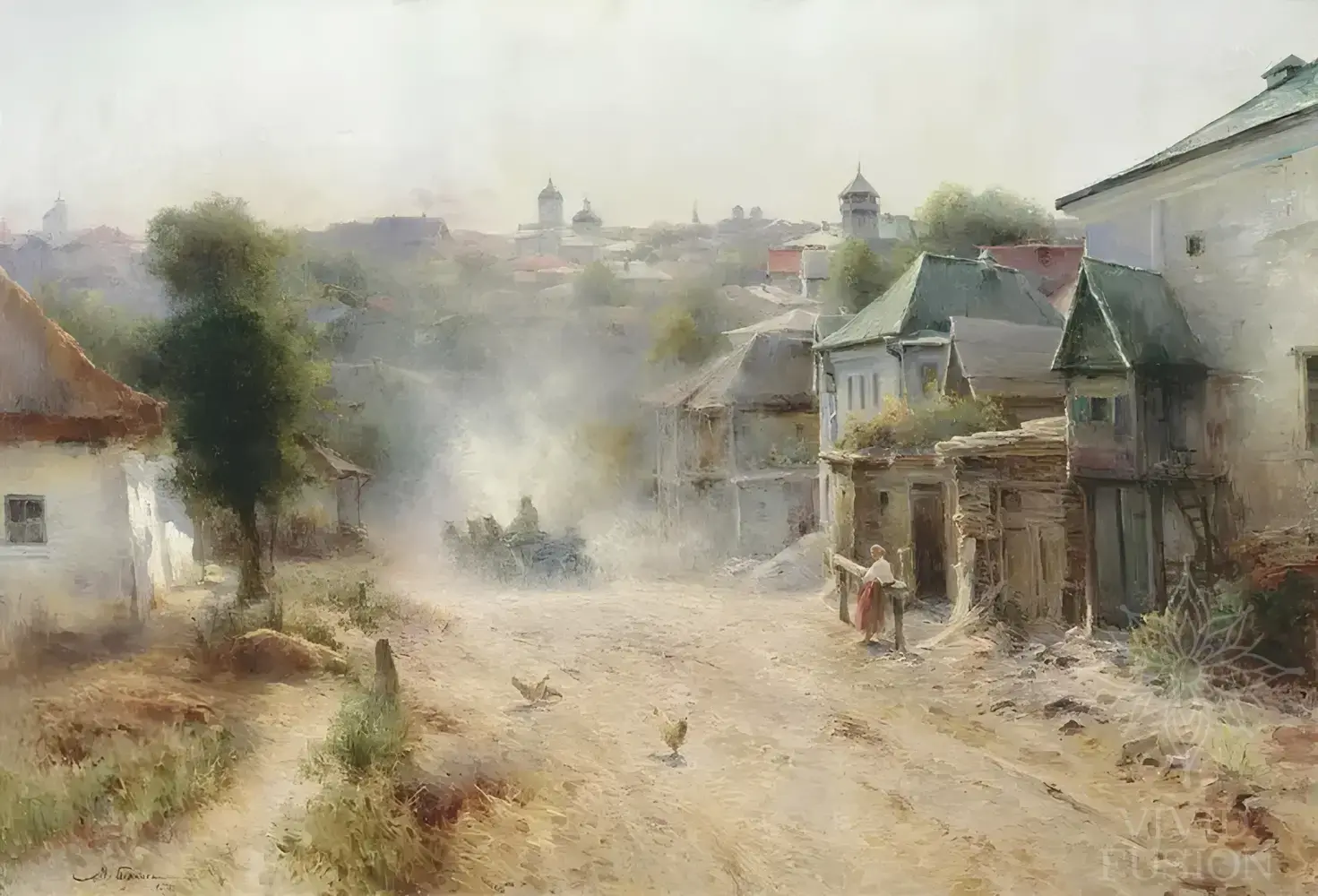 Картина «Вулиця в Умані»