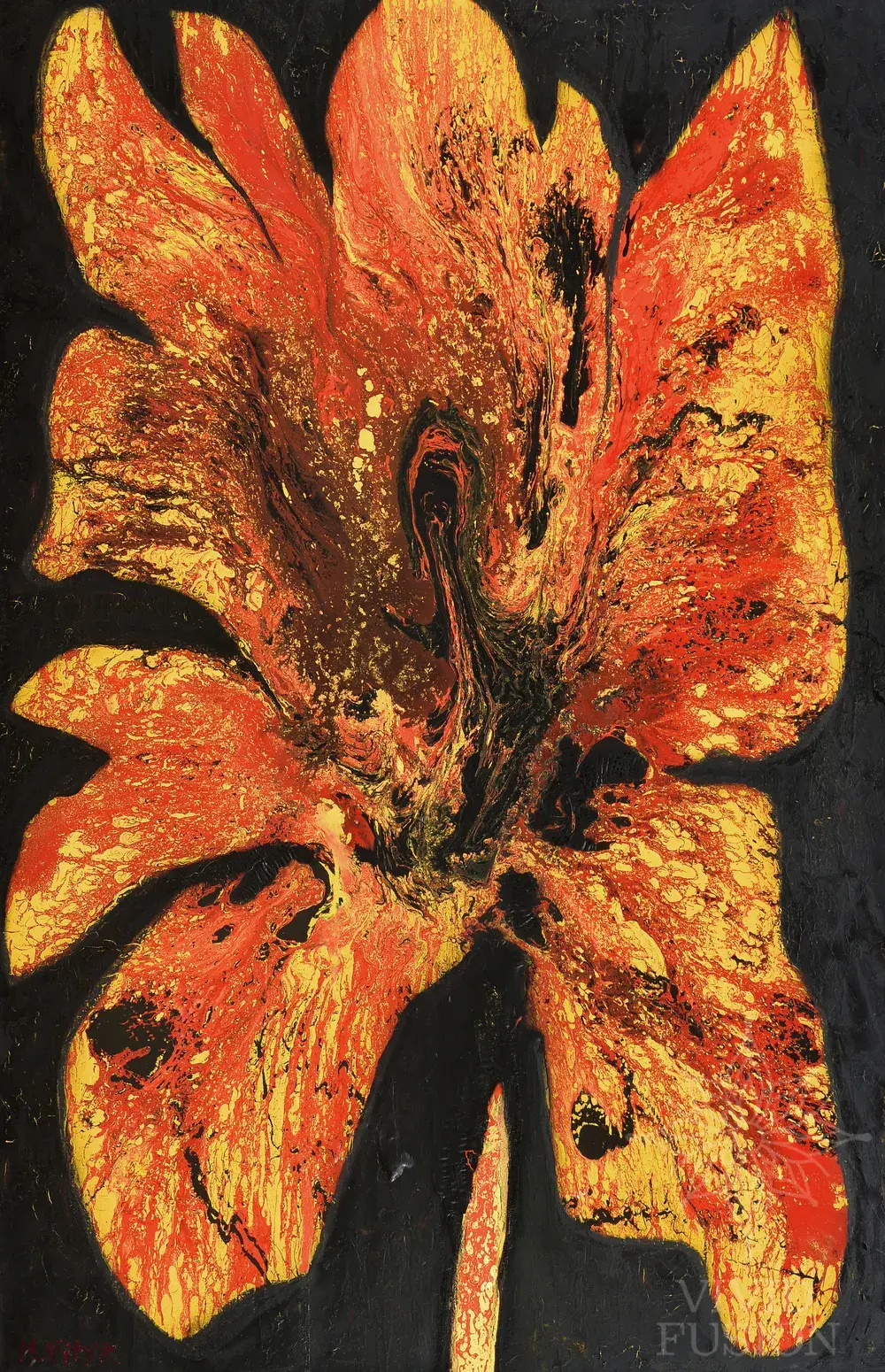 Картина «Fire Iris»