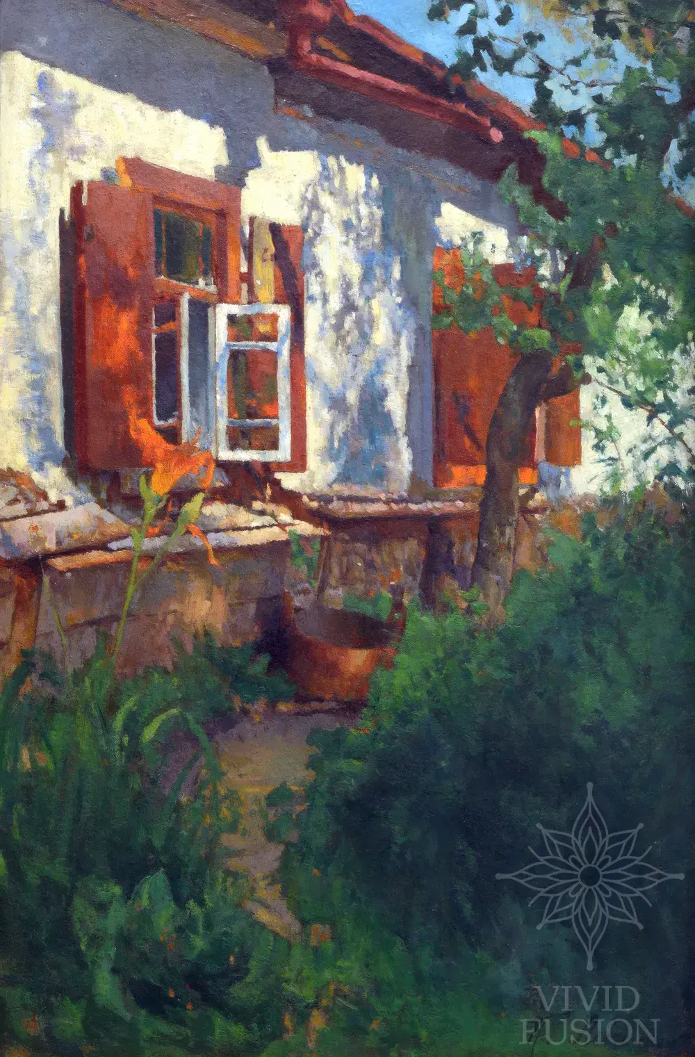 Картина «На дворі»