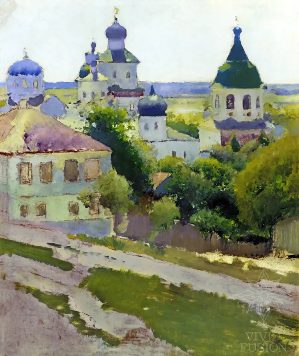 Картина «Монастир у Путивлі»