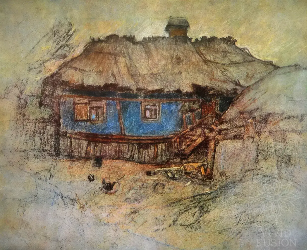 Картина «Блакитна хата»