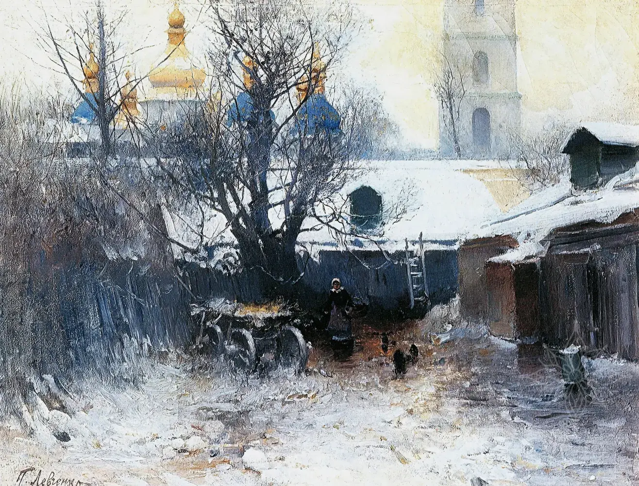Картина «Задвірки Софійського Собору Київ»