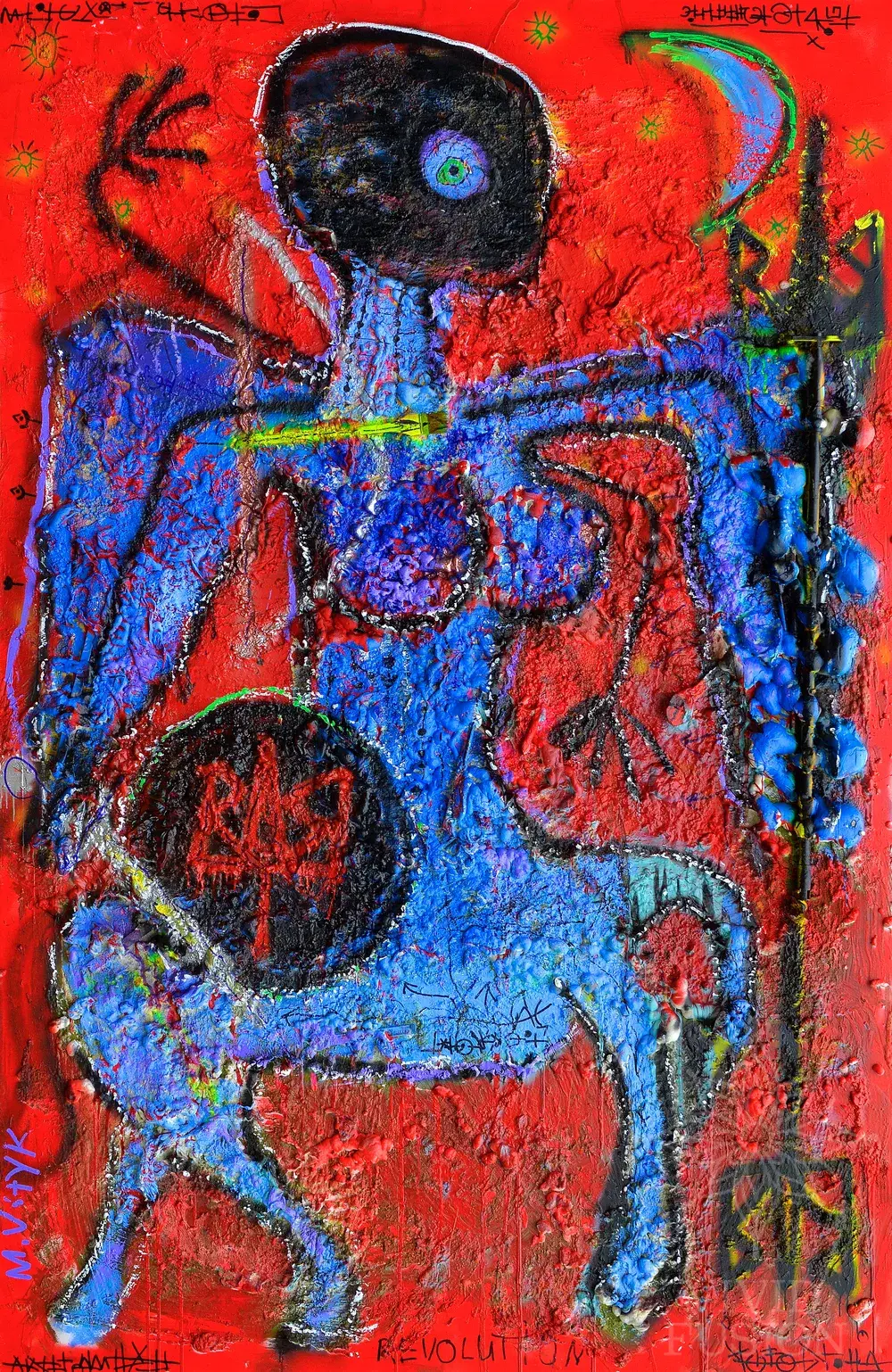Картина «Number 6 - Blue Angel»