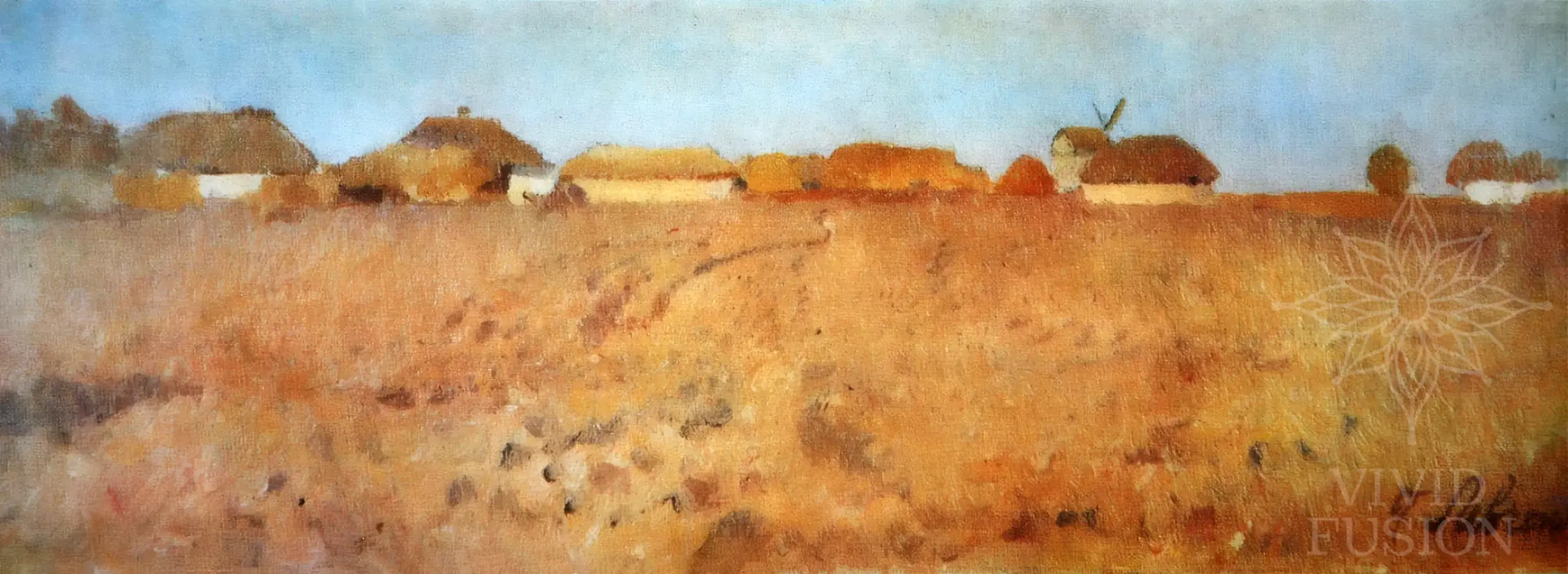 Картина «Околиця села»