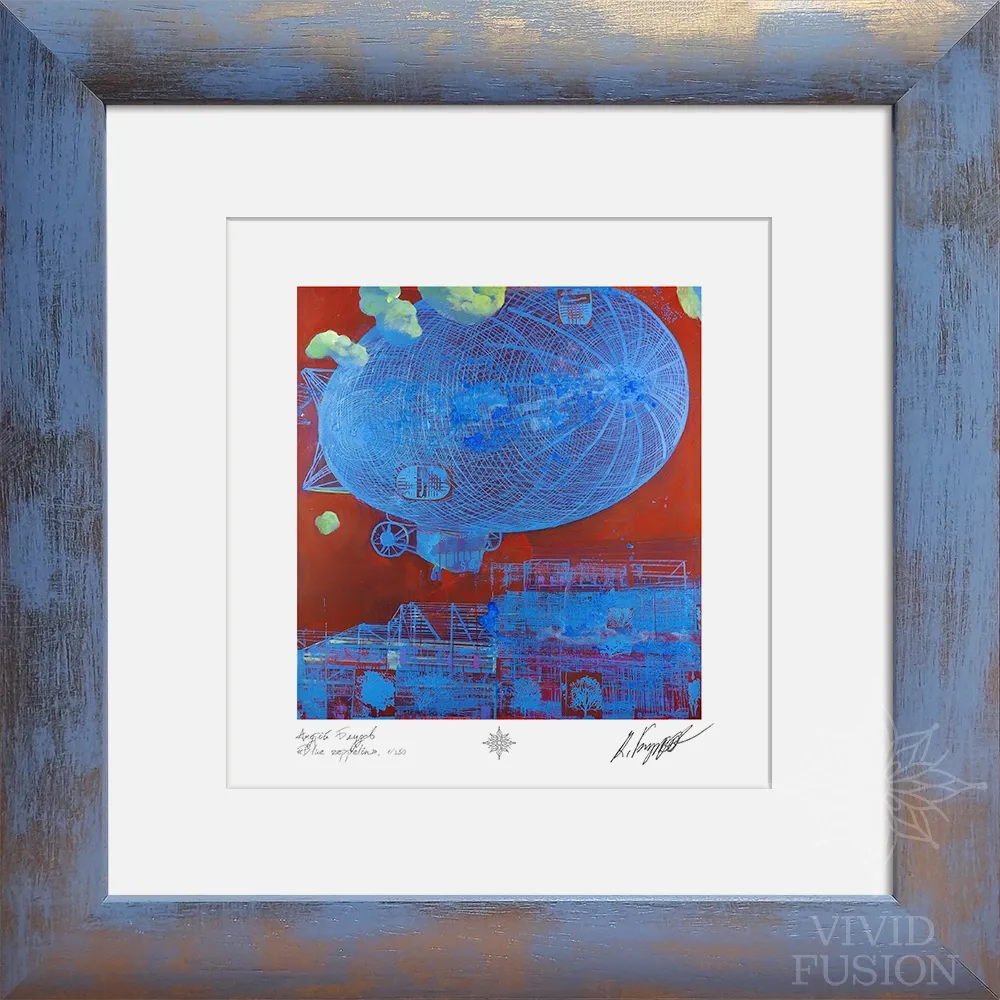 Картина Blue zeppelin