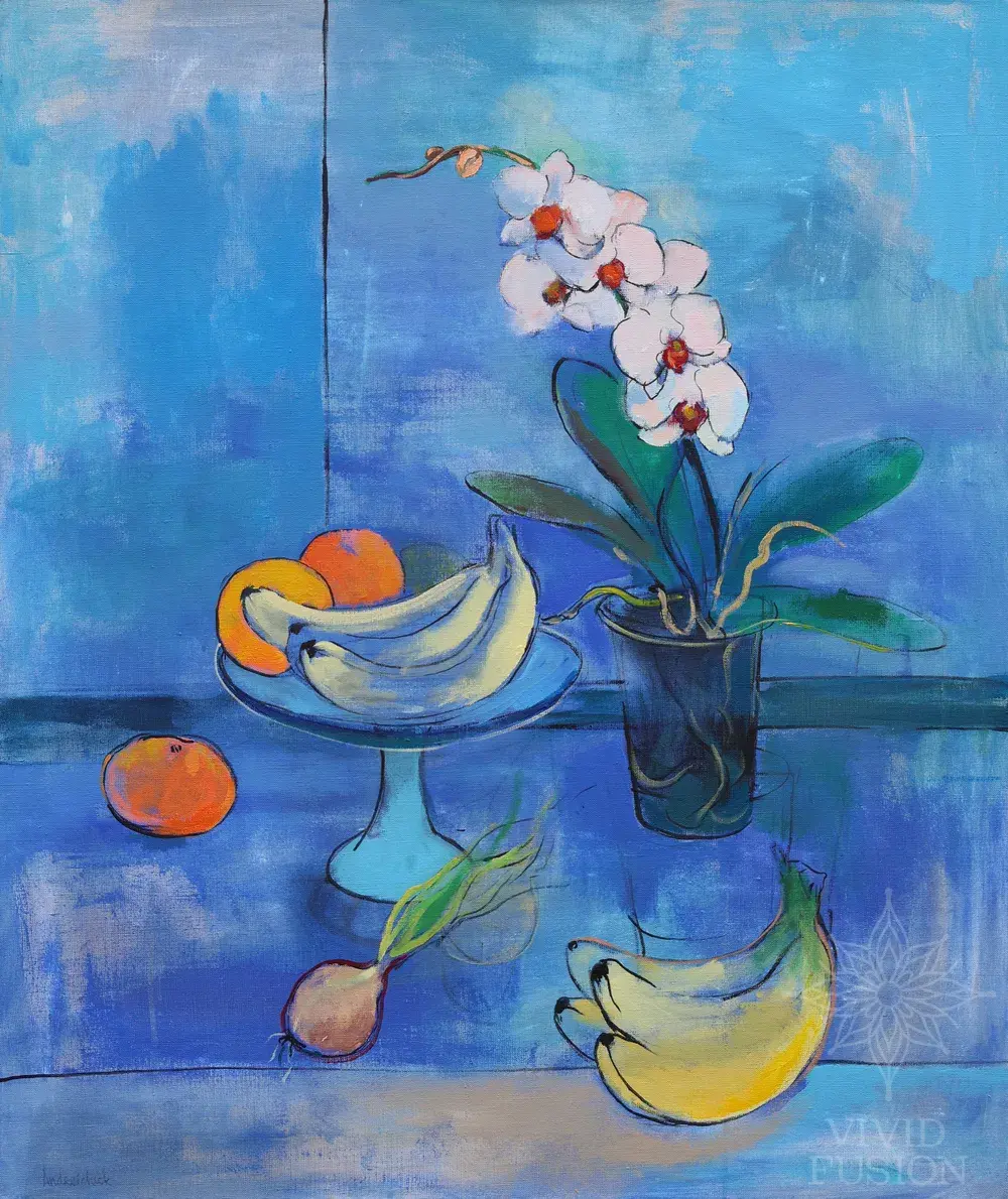 Картина «Orchid and fruits»
