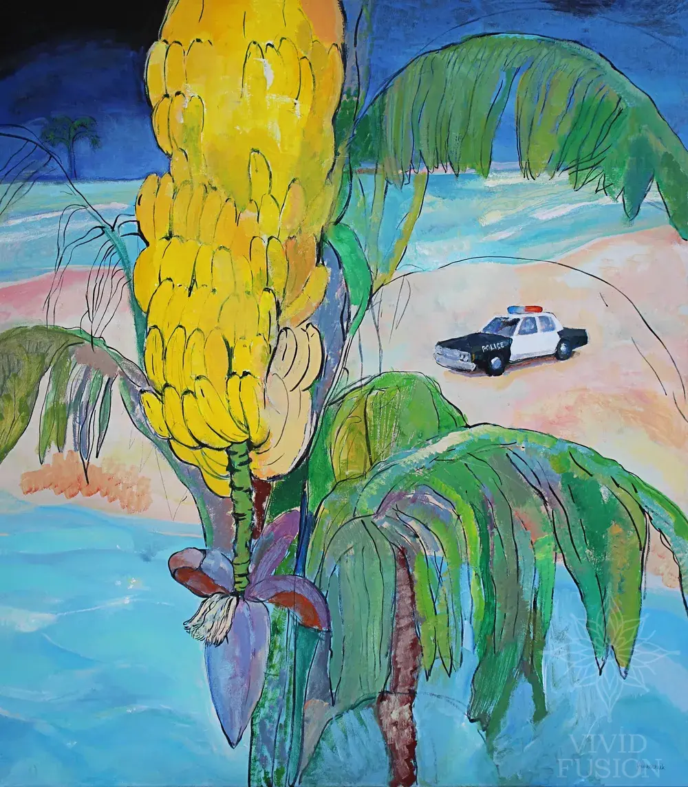 Картина «Police and banana»