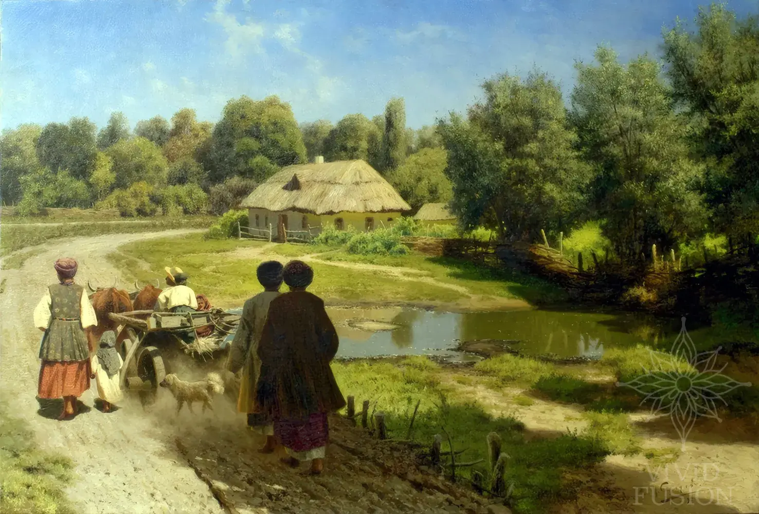 Картина «До села»
