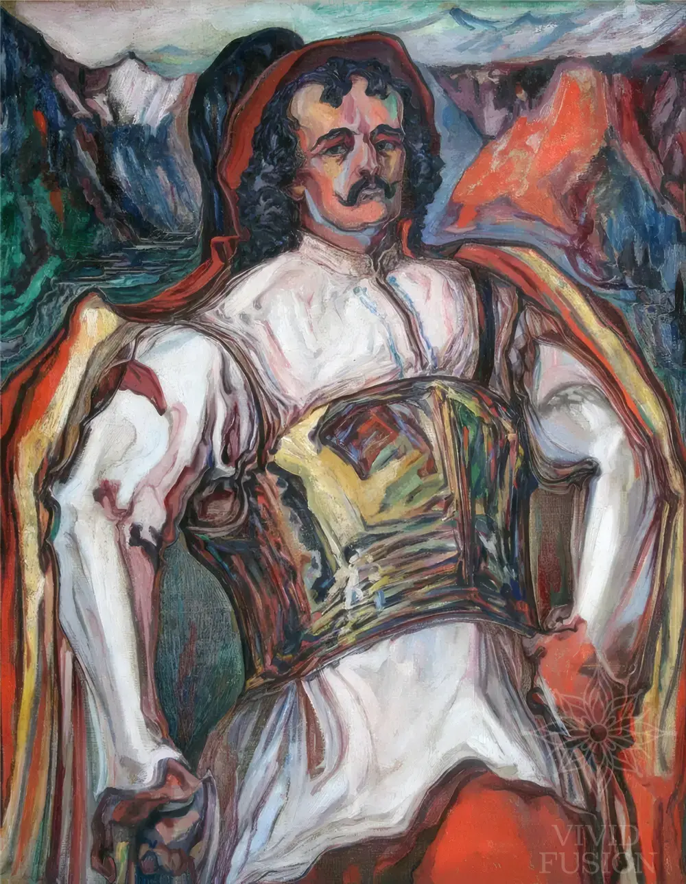 Картина «Довбуш володар гір»