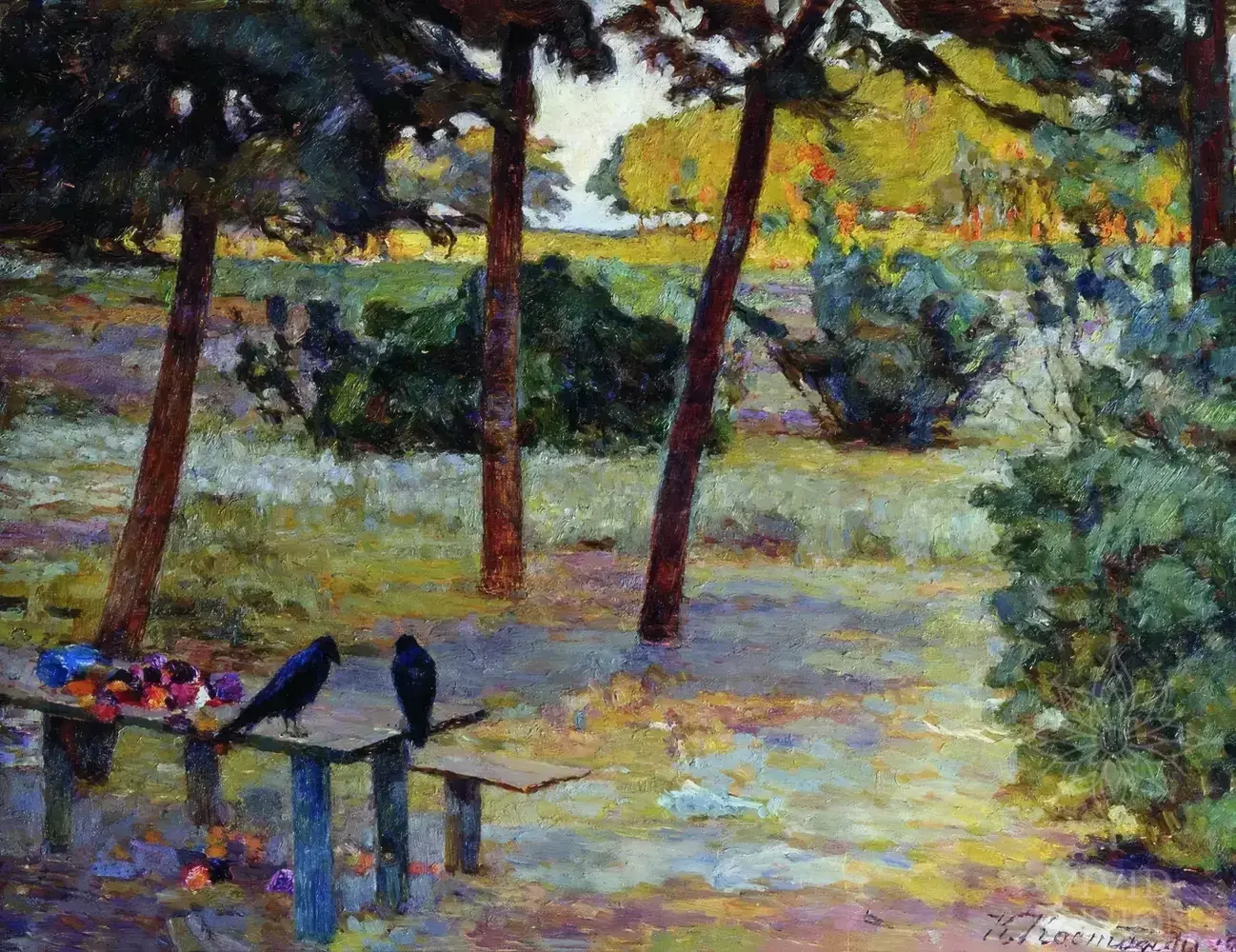 Картина «Галки. Осінь»