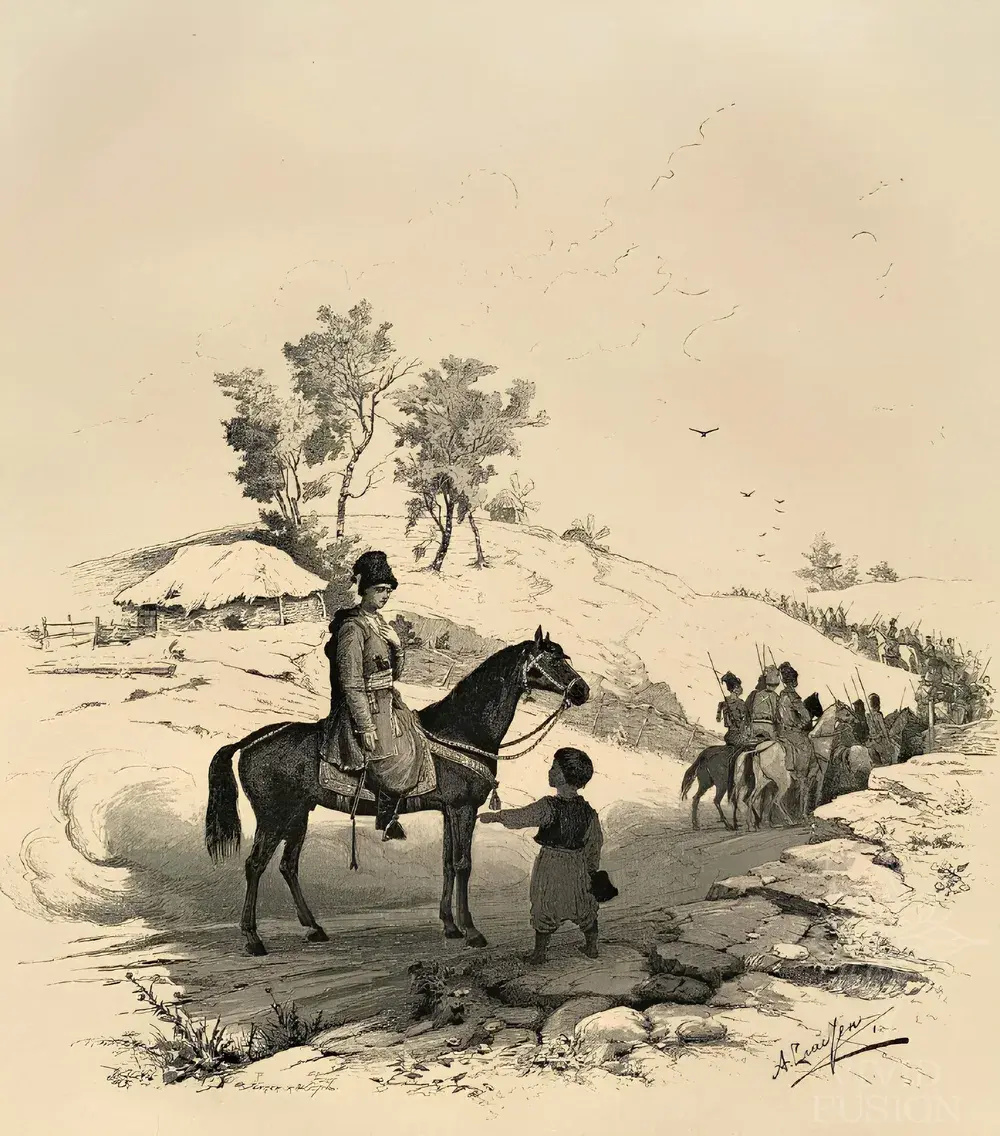 Картина «Ілюстрації до поеми Тараса Шевченка «Гайдамаки»»