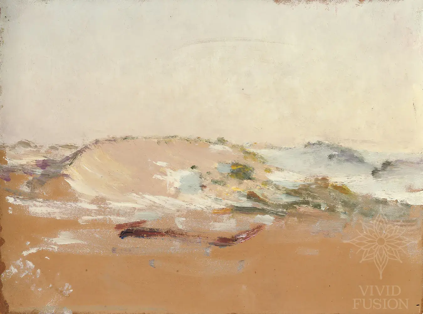 Картина «La petite dune au soir». («Маленька дюна ввечері»)»