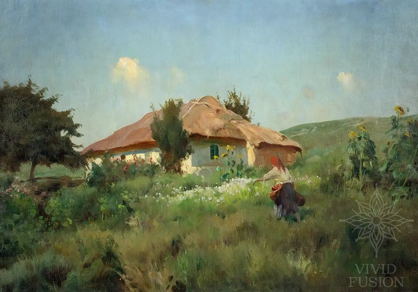Картина «Літо в селі»