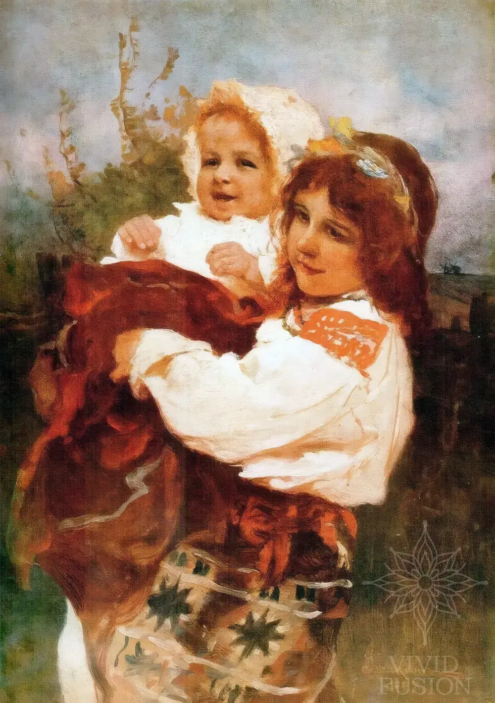 Картина «Мама йде»