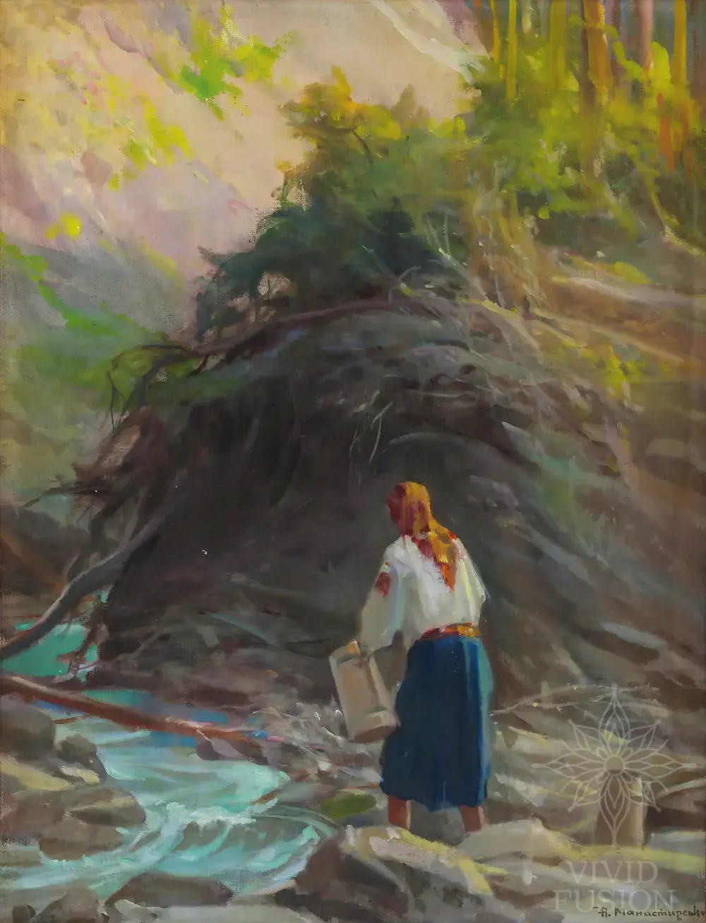 Картина «По воду»