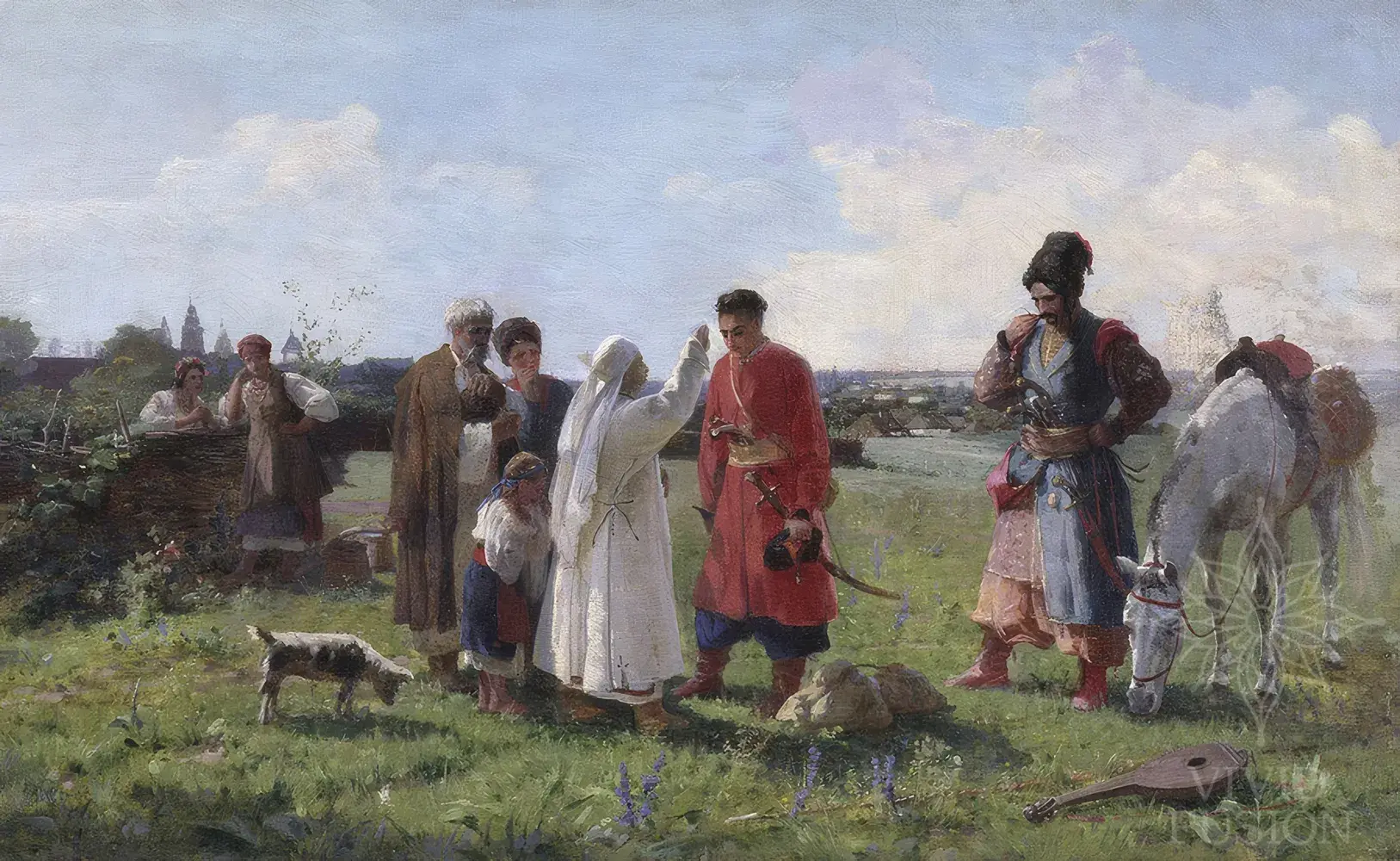 Картина «Проводи на Січ»