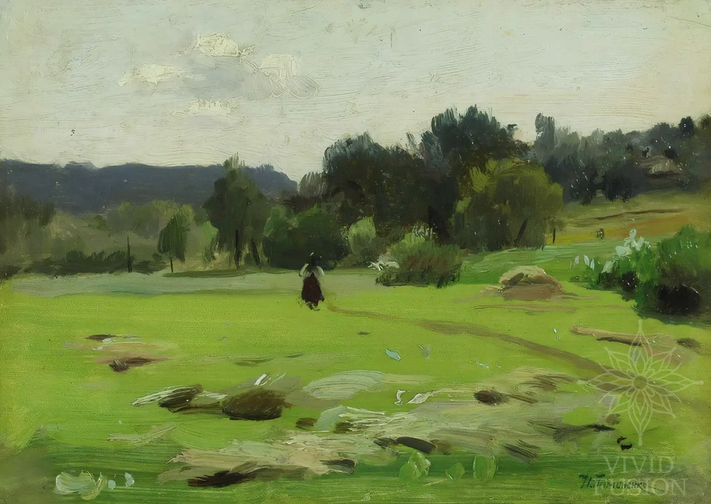 Картина «Село Малютинка»
