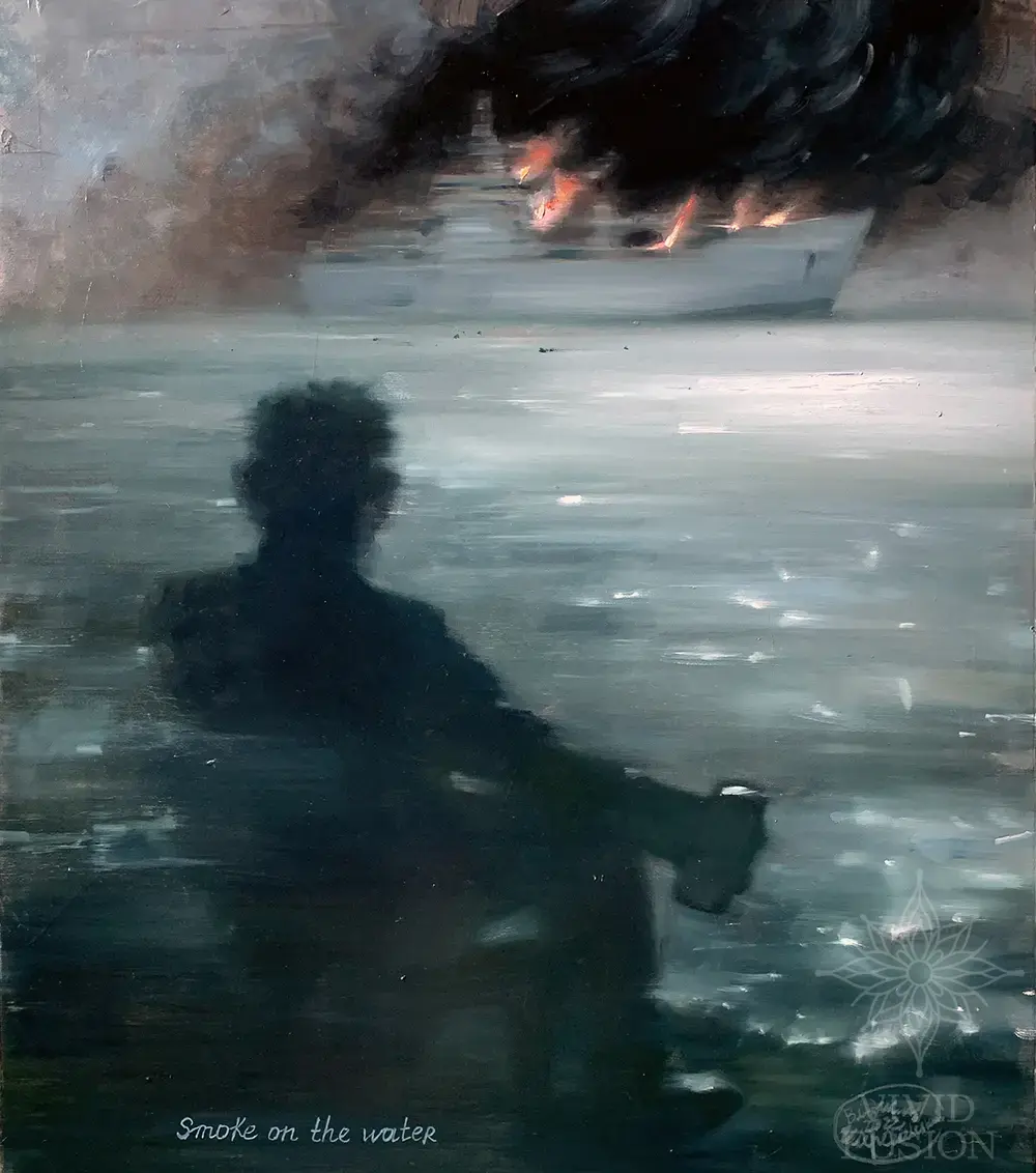 Картина «Smoke on the water»