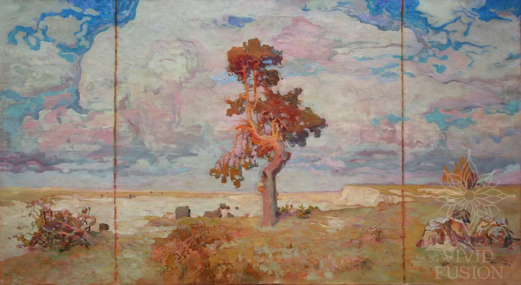 Картина «Сосна» Триптих