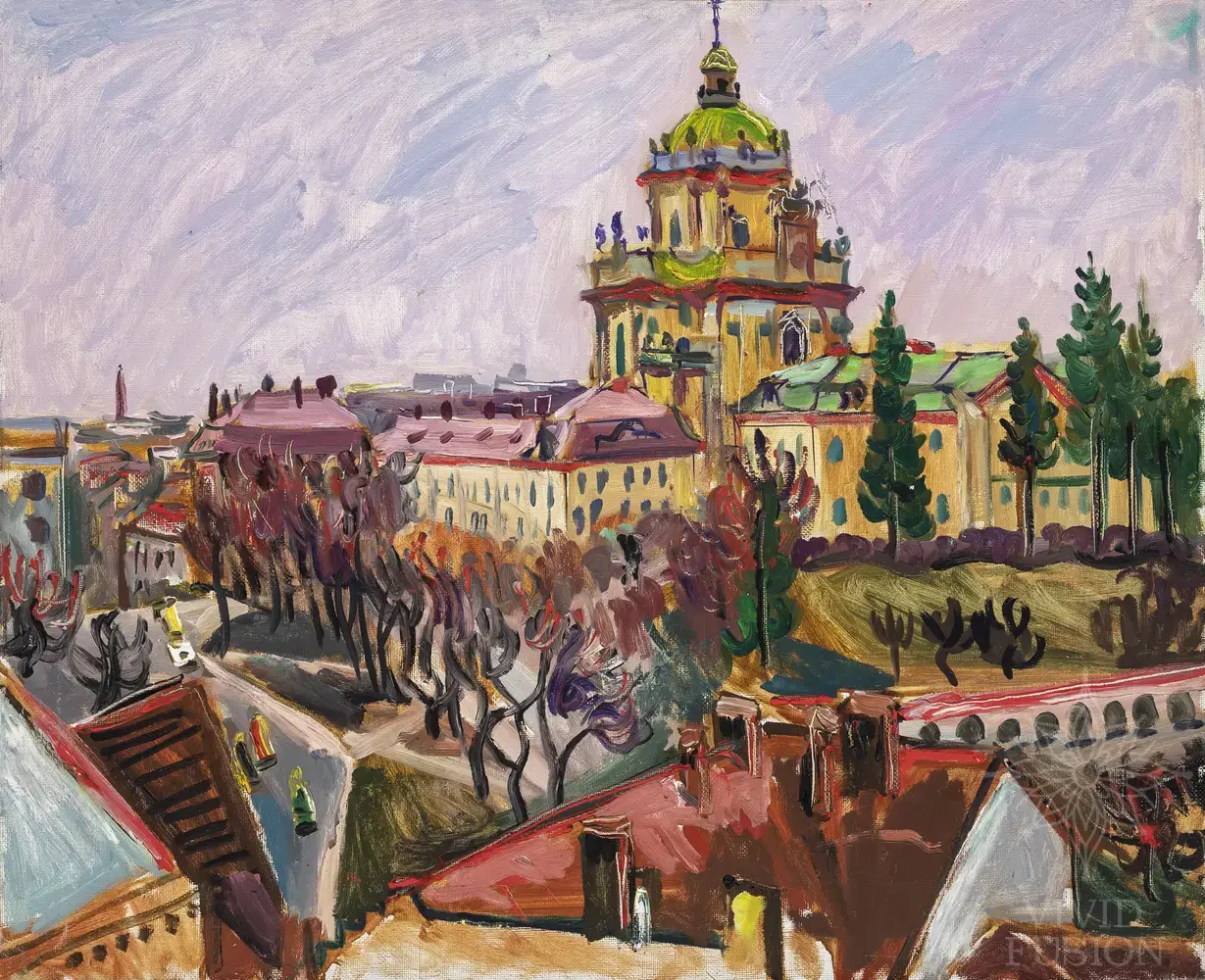 Картина «Церква Юра»
