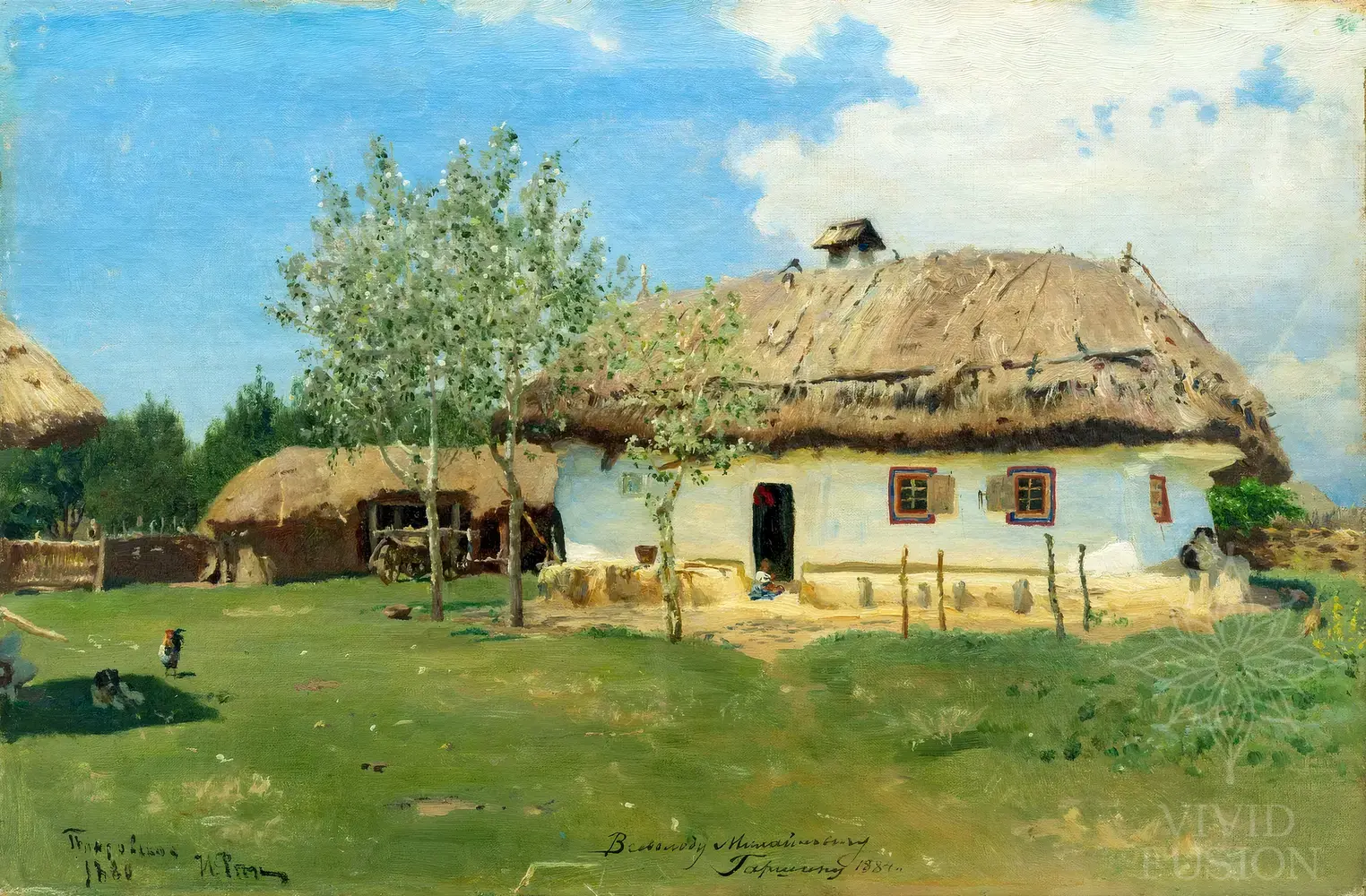 Картина «Українська хата»