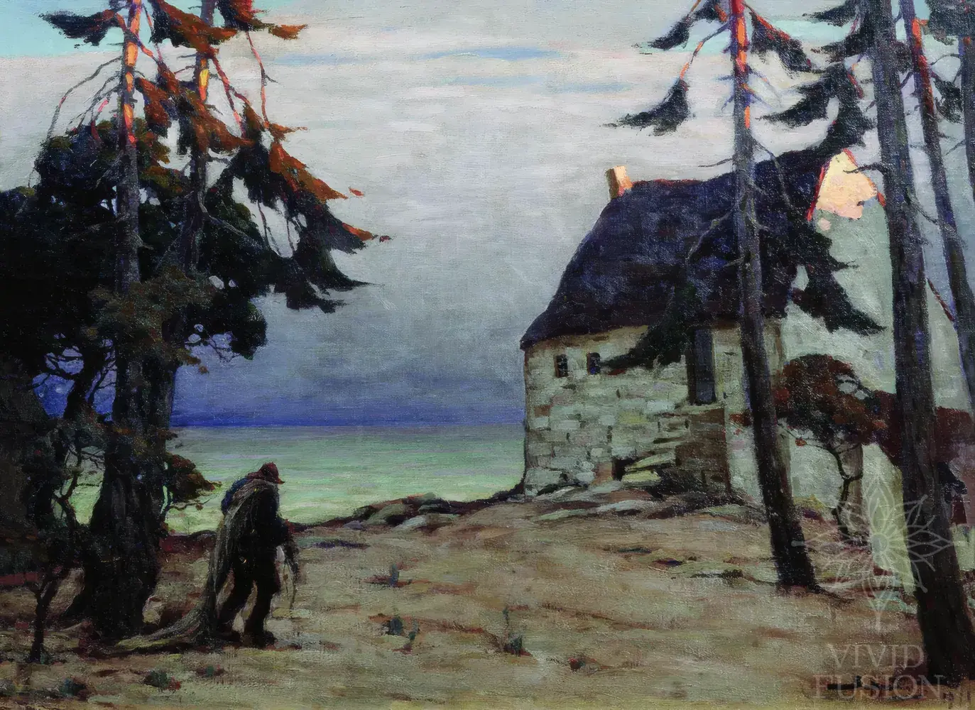 Картина «Вечір біля моря»