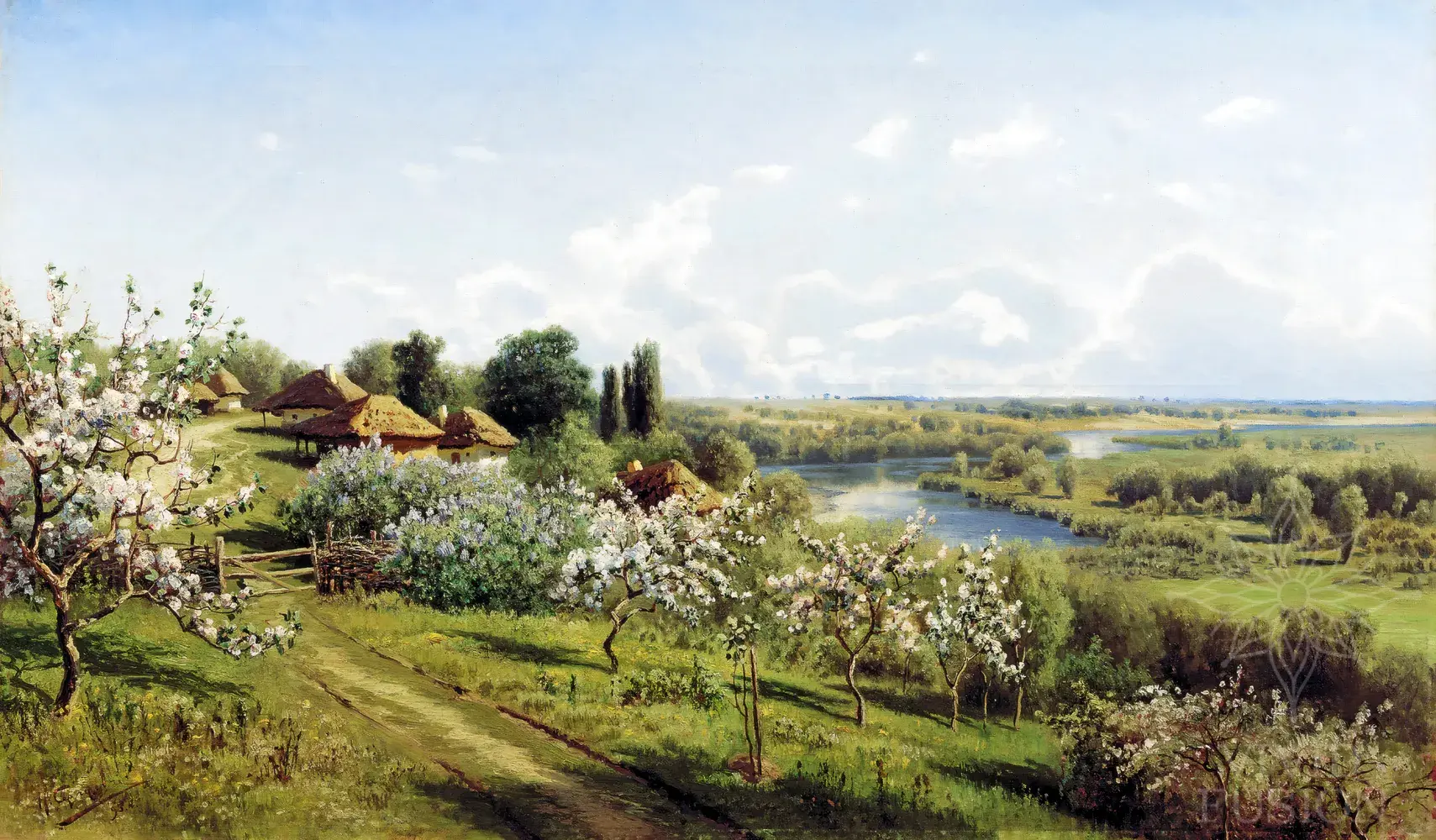 Картина «Яблуня в цвіту»