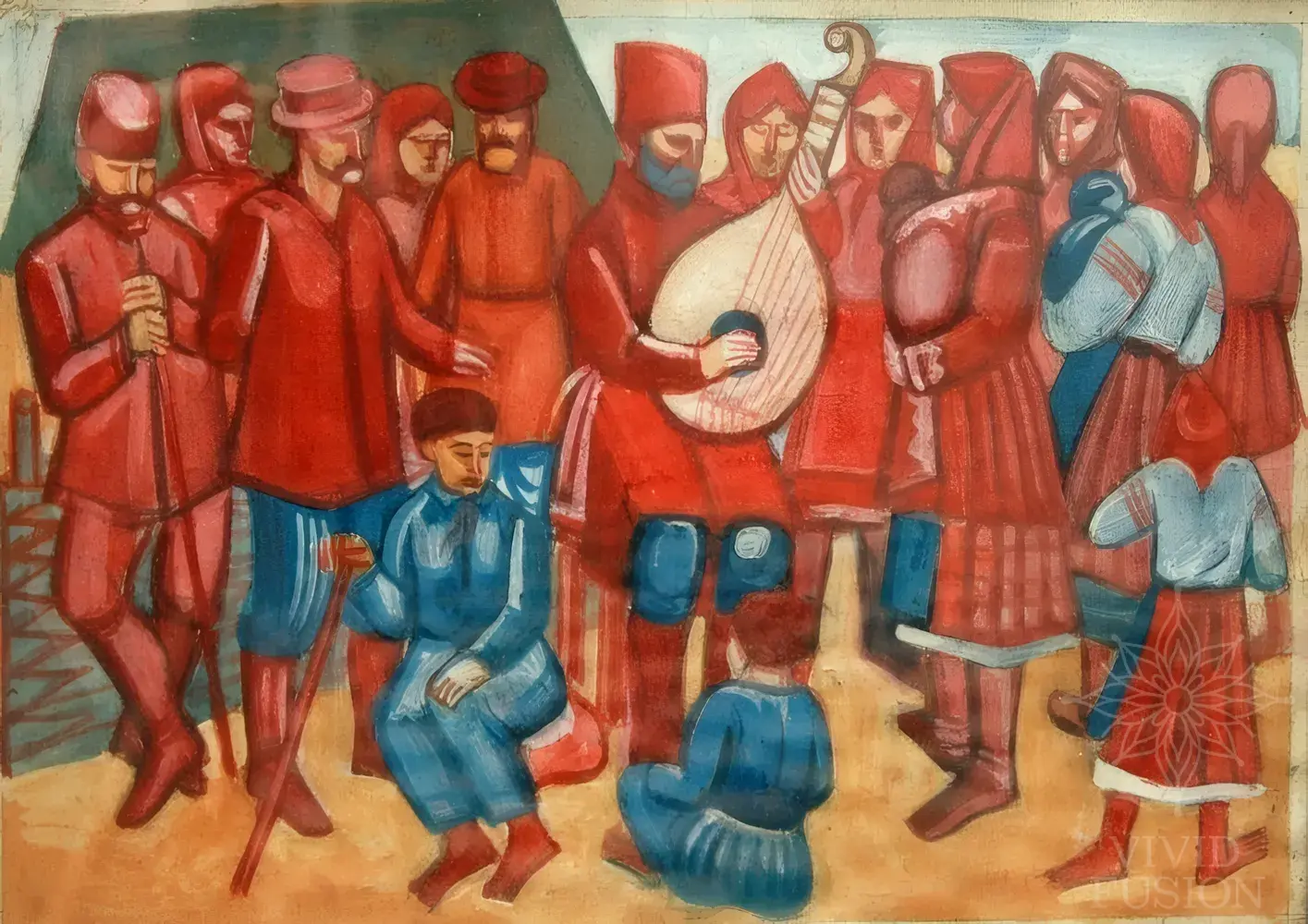 Картина «Бандурист»