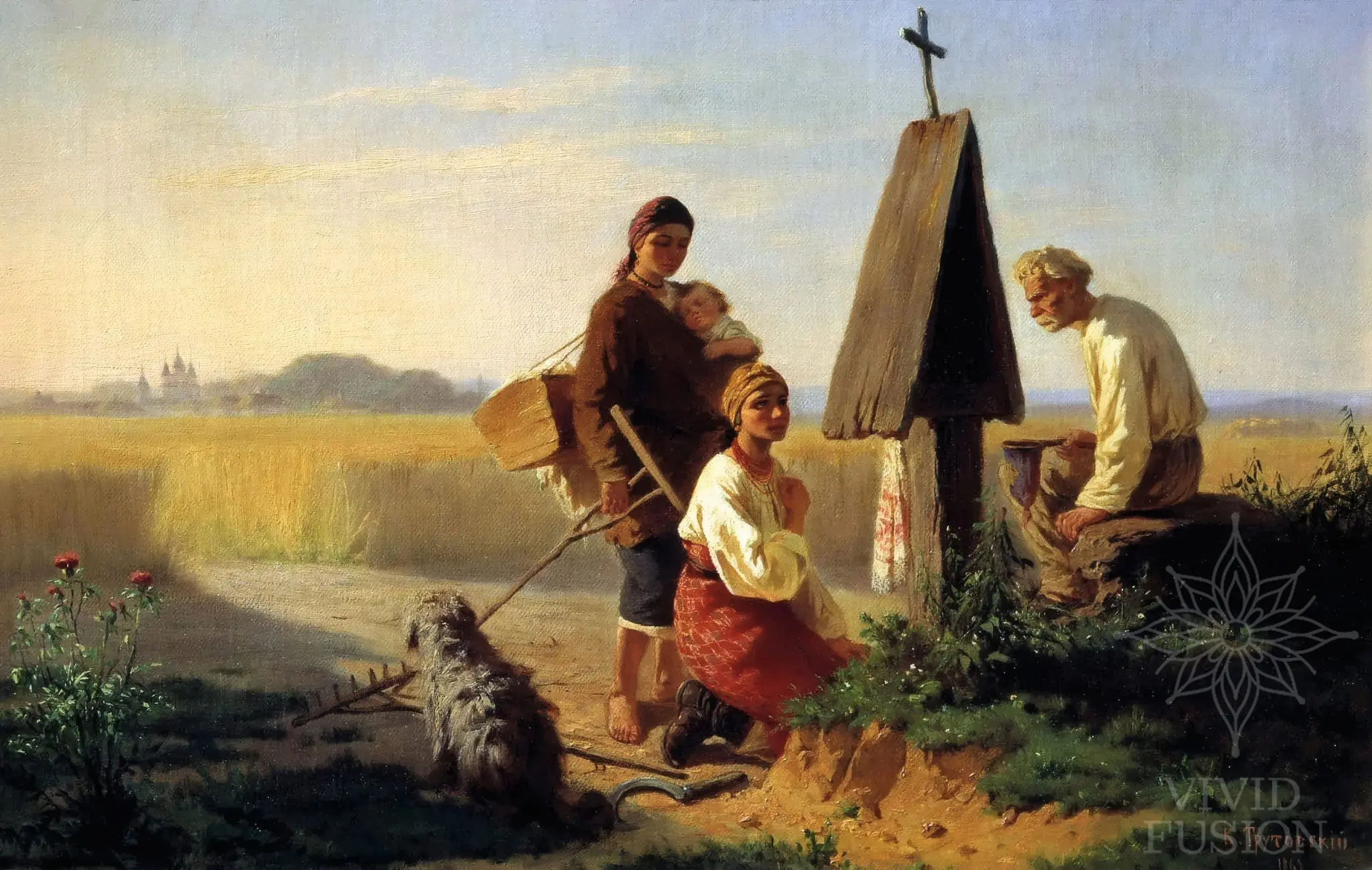 Картина «Збір на церкву»