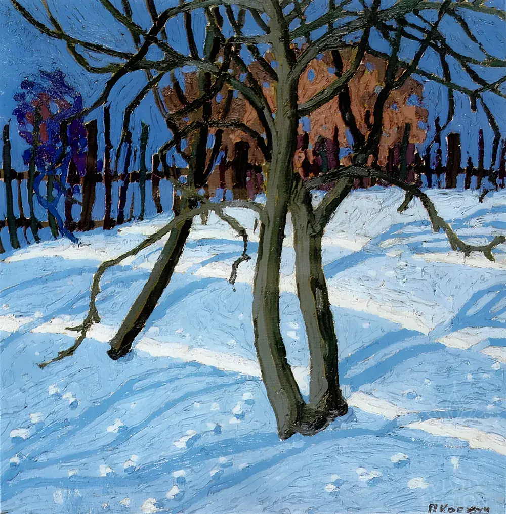 Картина «Зимовий сад»
