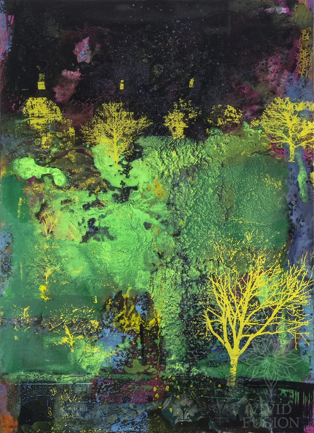 Картина «Night. Orangerie №18»