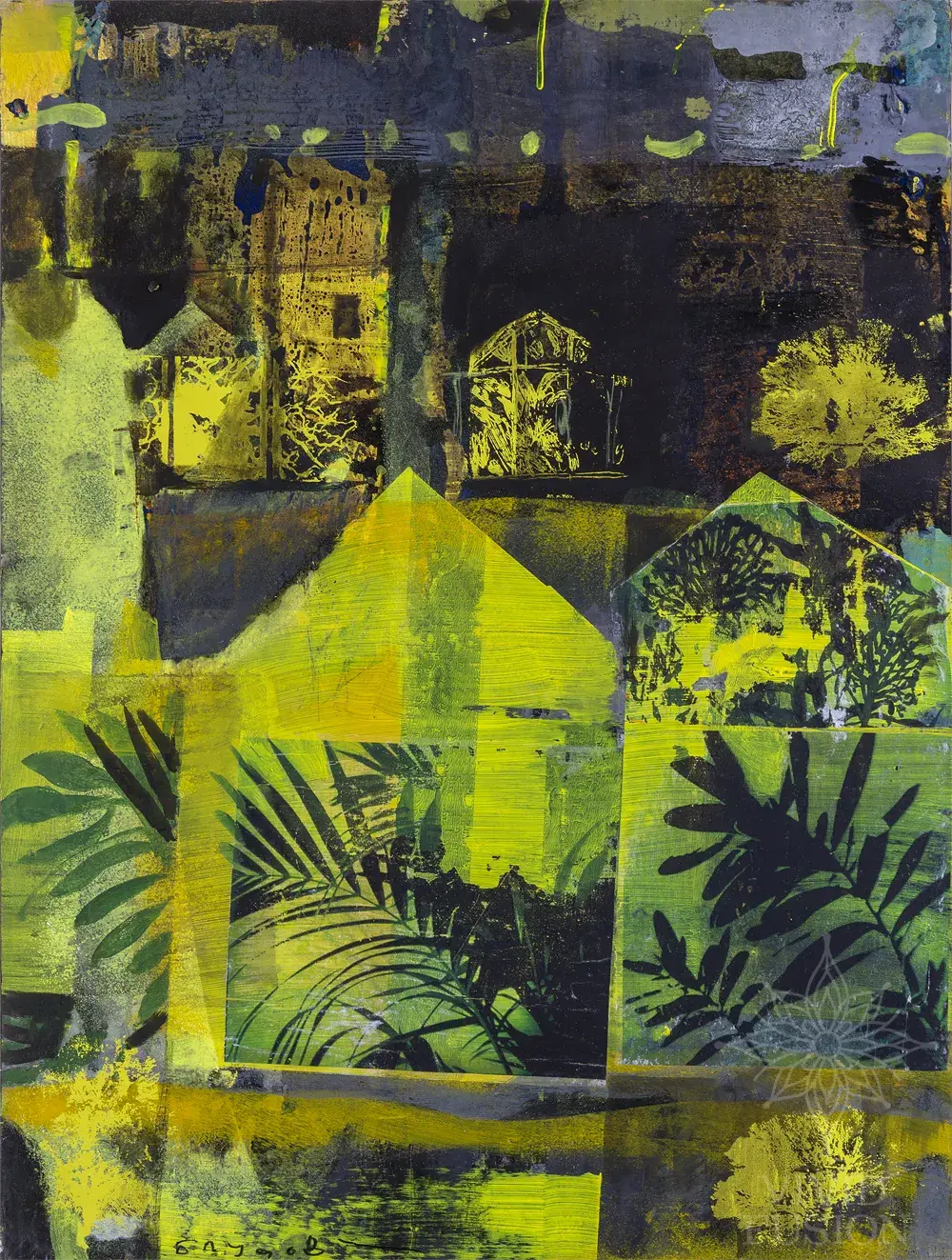 Картина «Night. Orangerie №23»