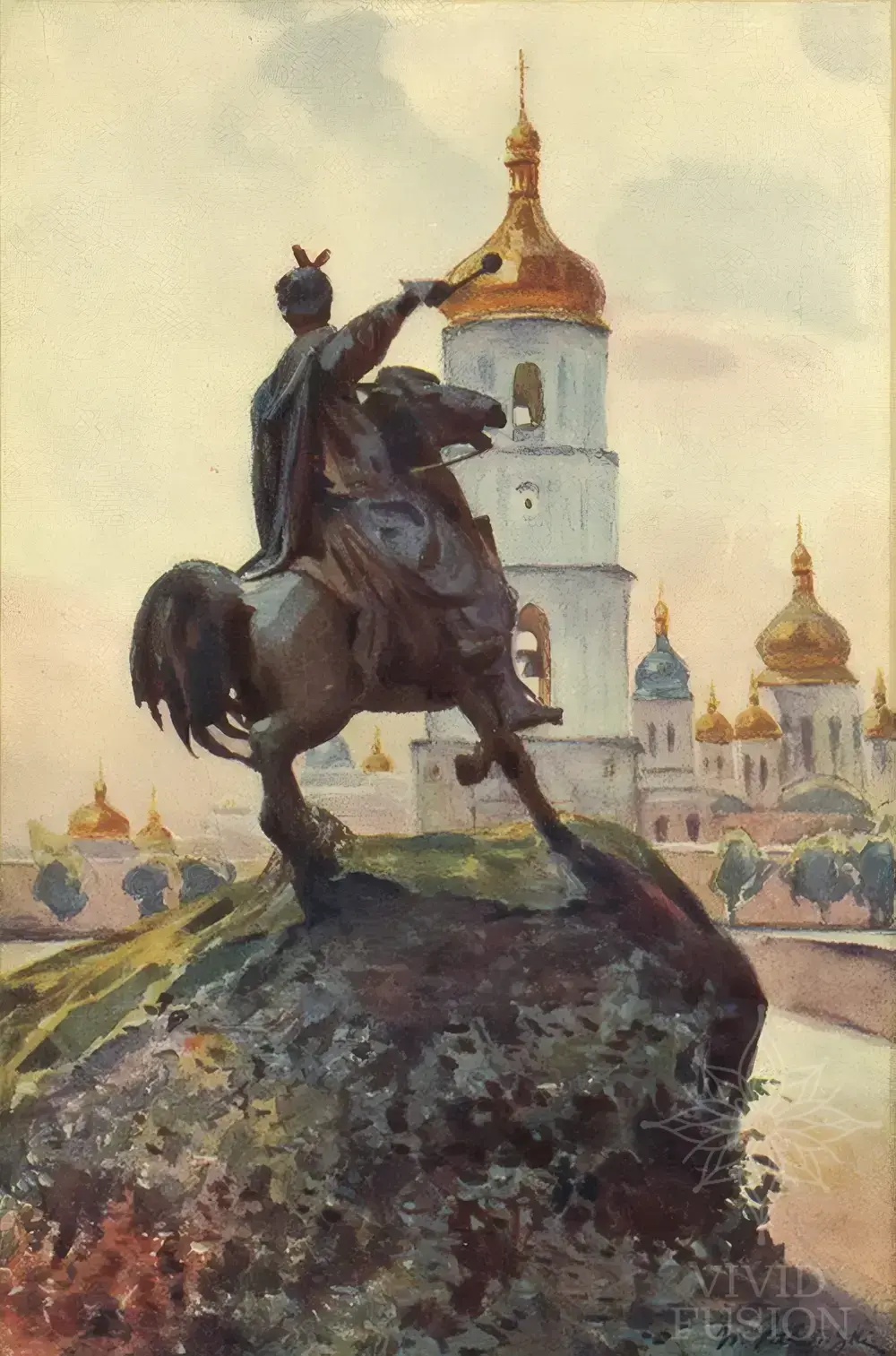 Картина «Пам‘ятник Богдану Хмельницькому»