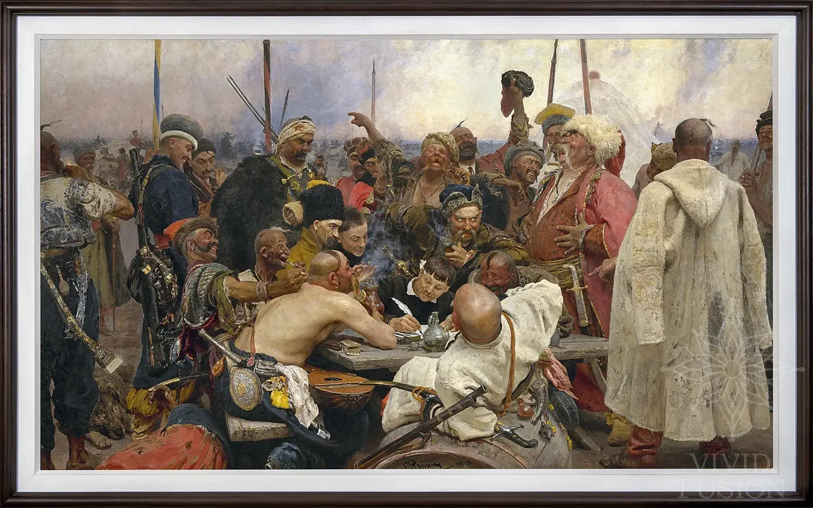 Картина «Запорожці пишуть листа турецькому султану»