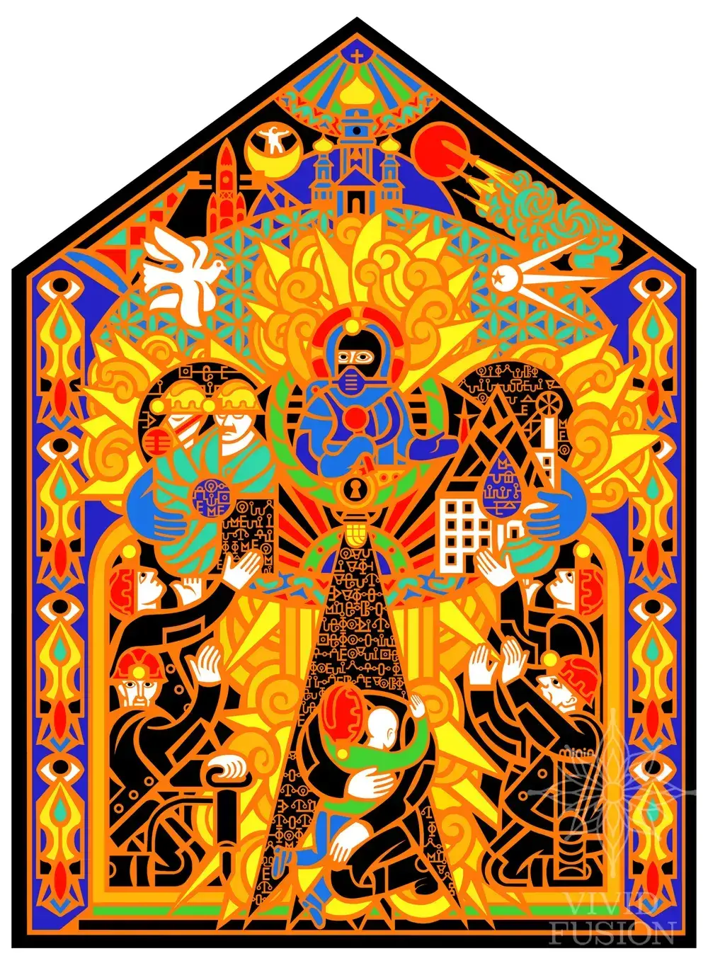 Картина «Holy Rockets»