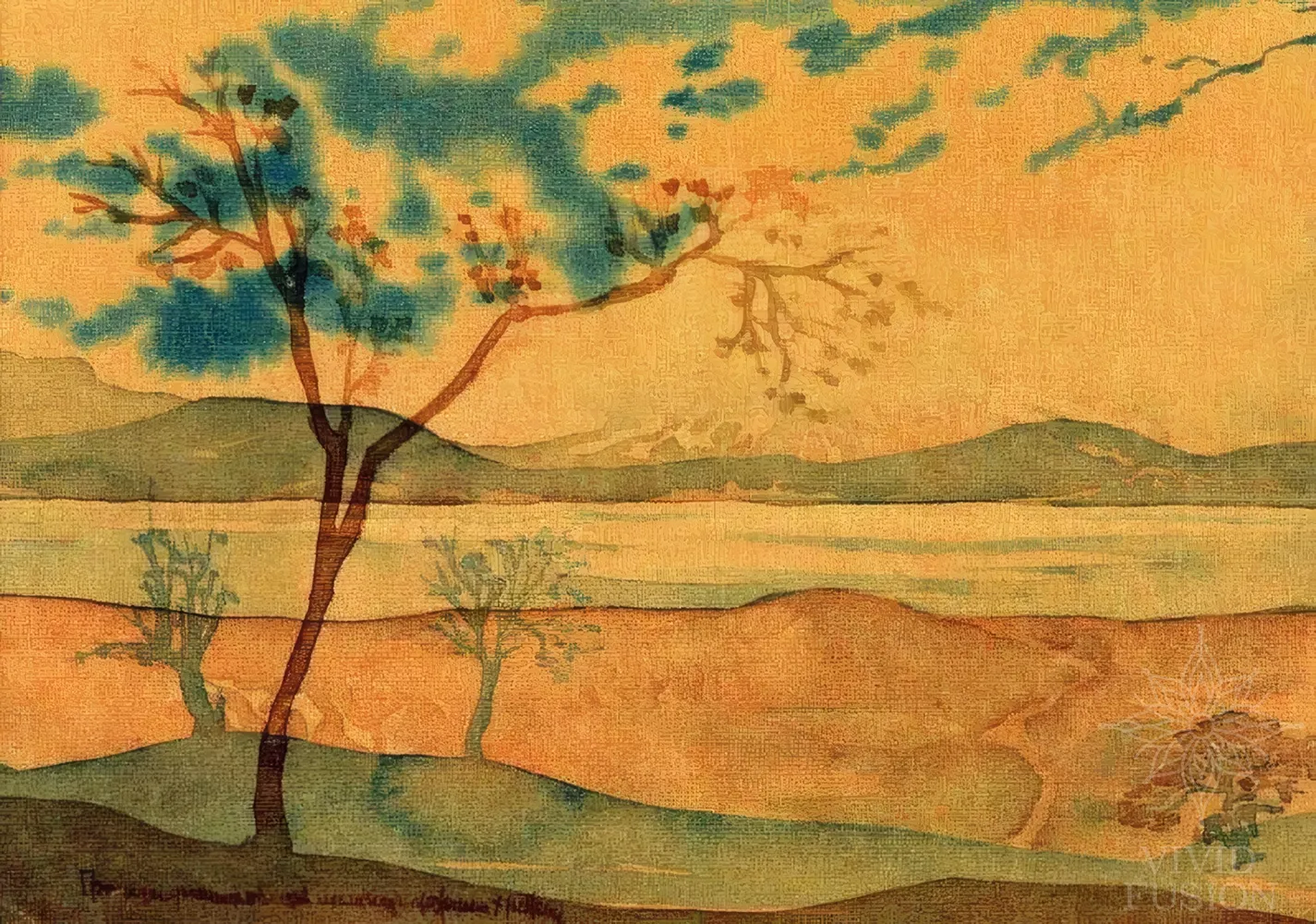 Картина «Громади димних хмар»