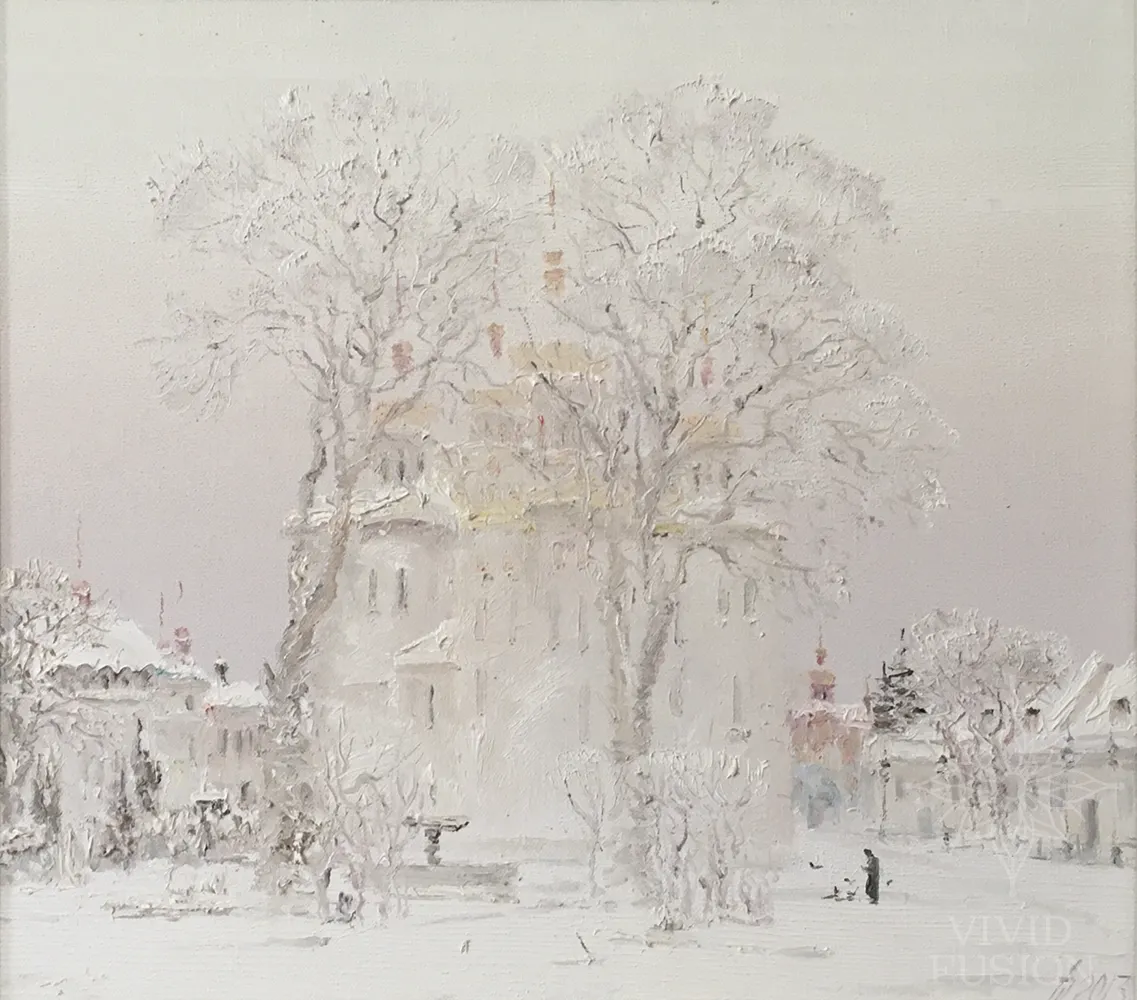 Картина «Свято-Успенській храм. Лавра»