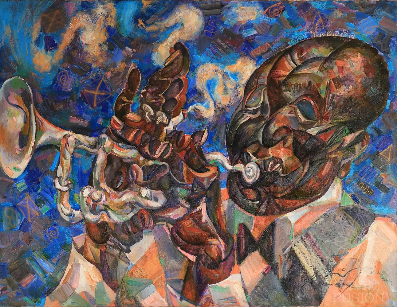 Картина «LOUIS ARMSTRONG»