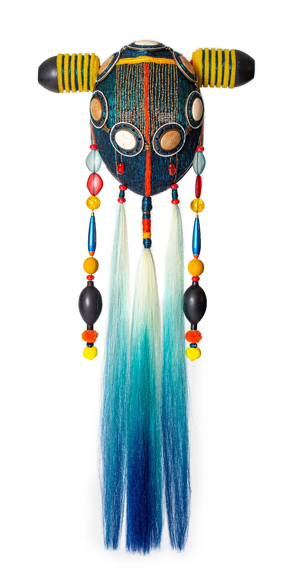 Картина «Вишивка на металевій сітці»