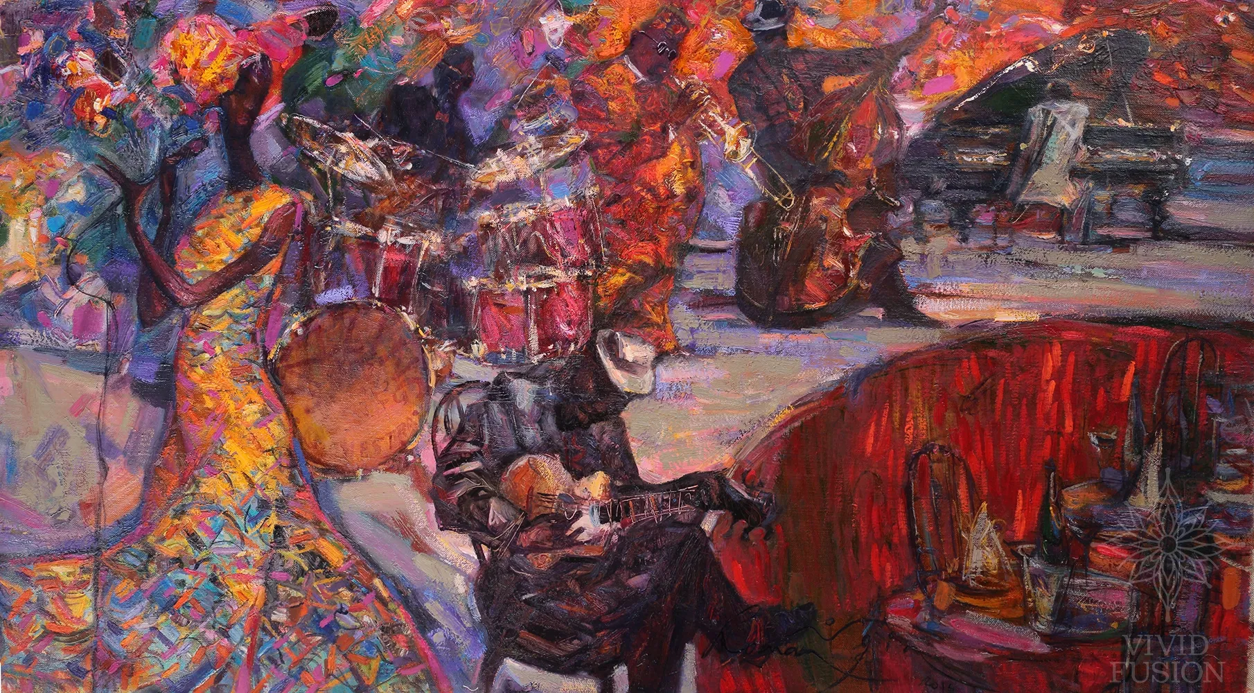 Картина «OLD BLUES. FOLLOWERS»