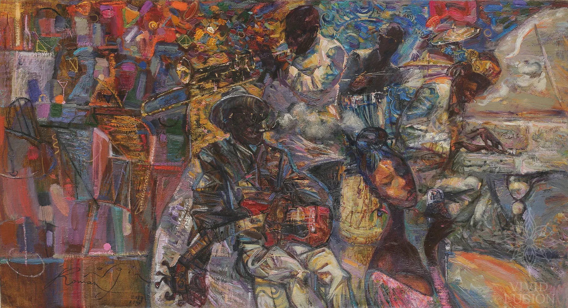 Картина «OLD BLUES. KEEPERS»