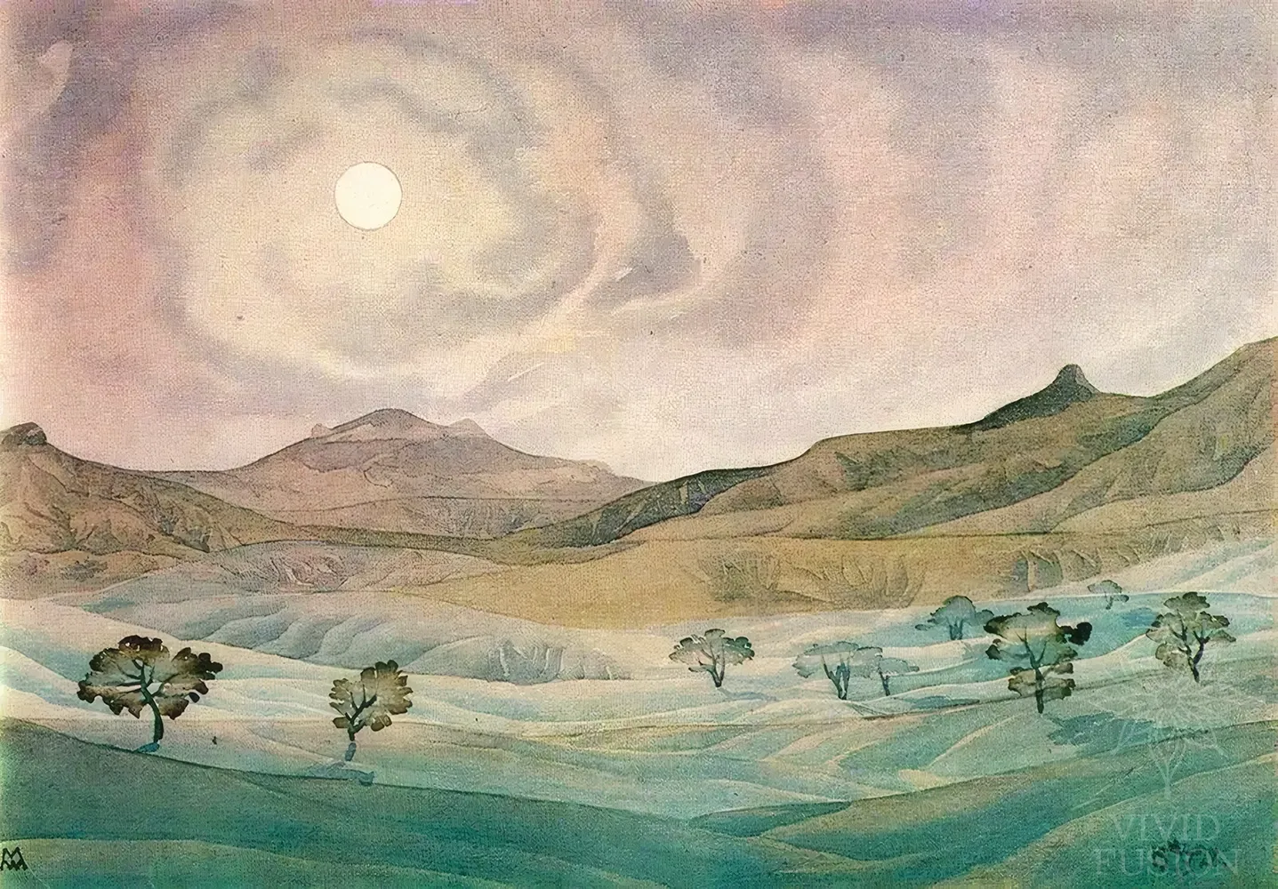 Картина «Ореоли хмар»