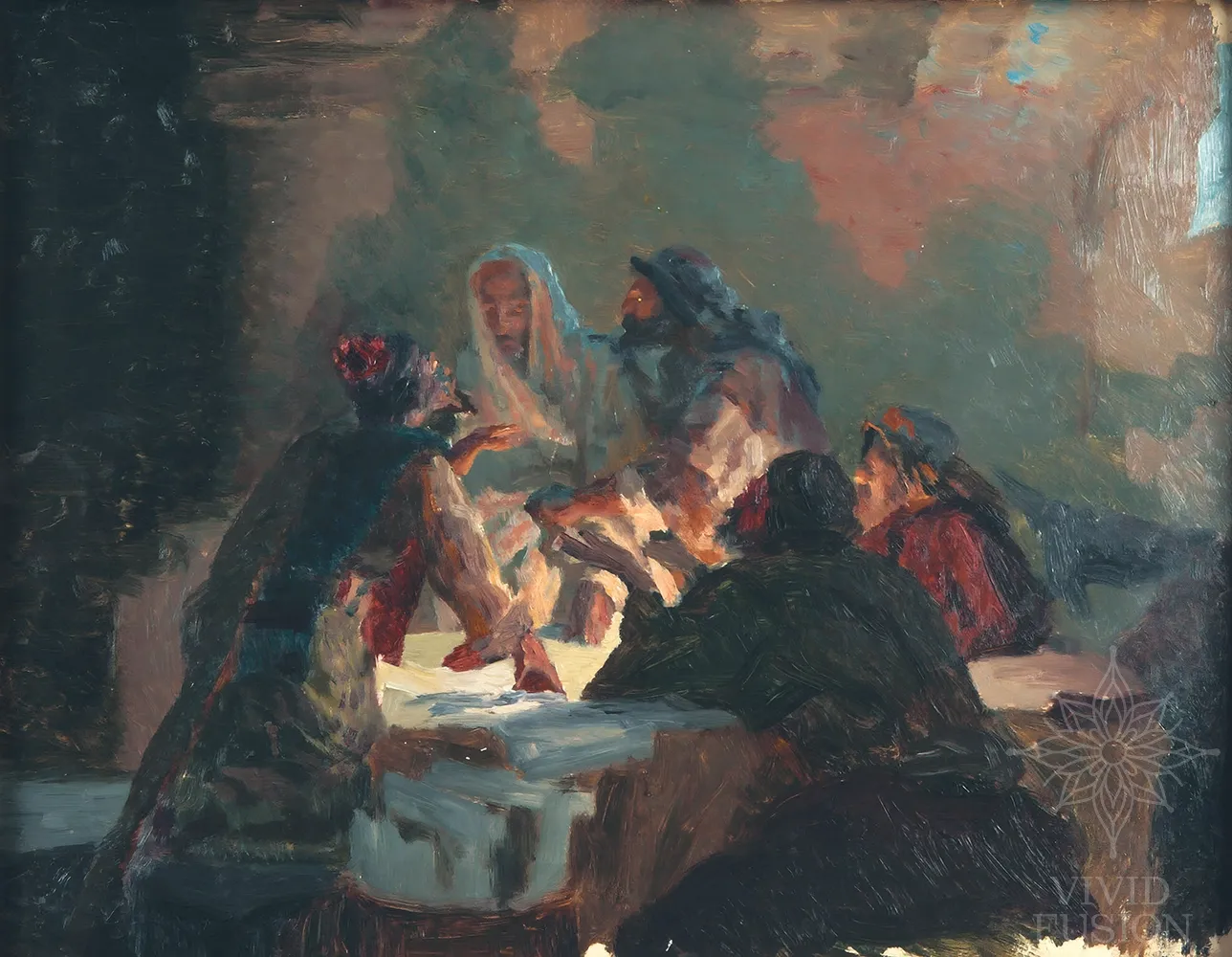 Картина «Юда. Ескіз»