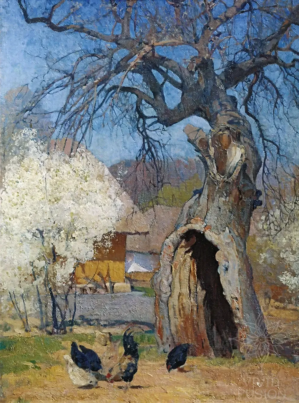 Картина «Дуплисте дерево»
