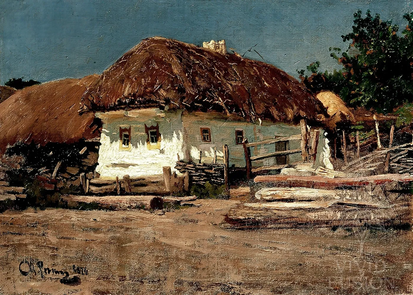 Картина «Українська хата»