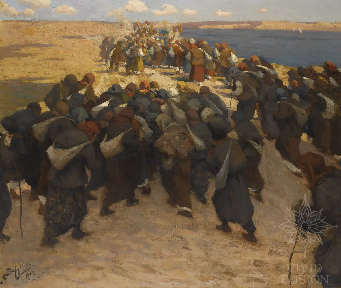 Картина «Натовп паломників»