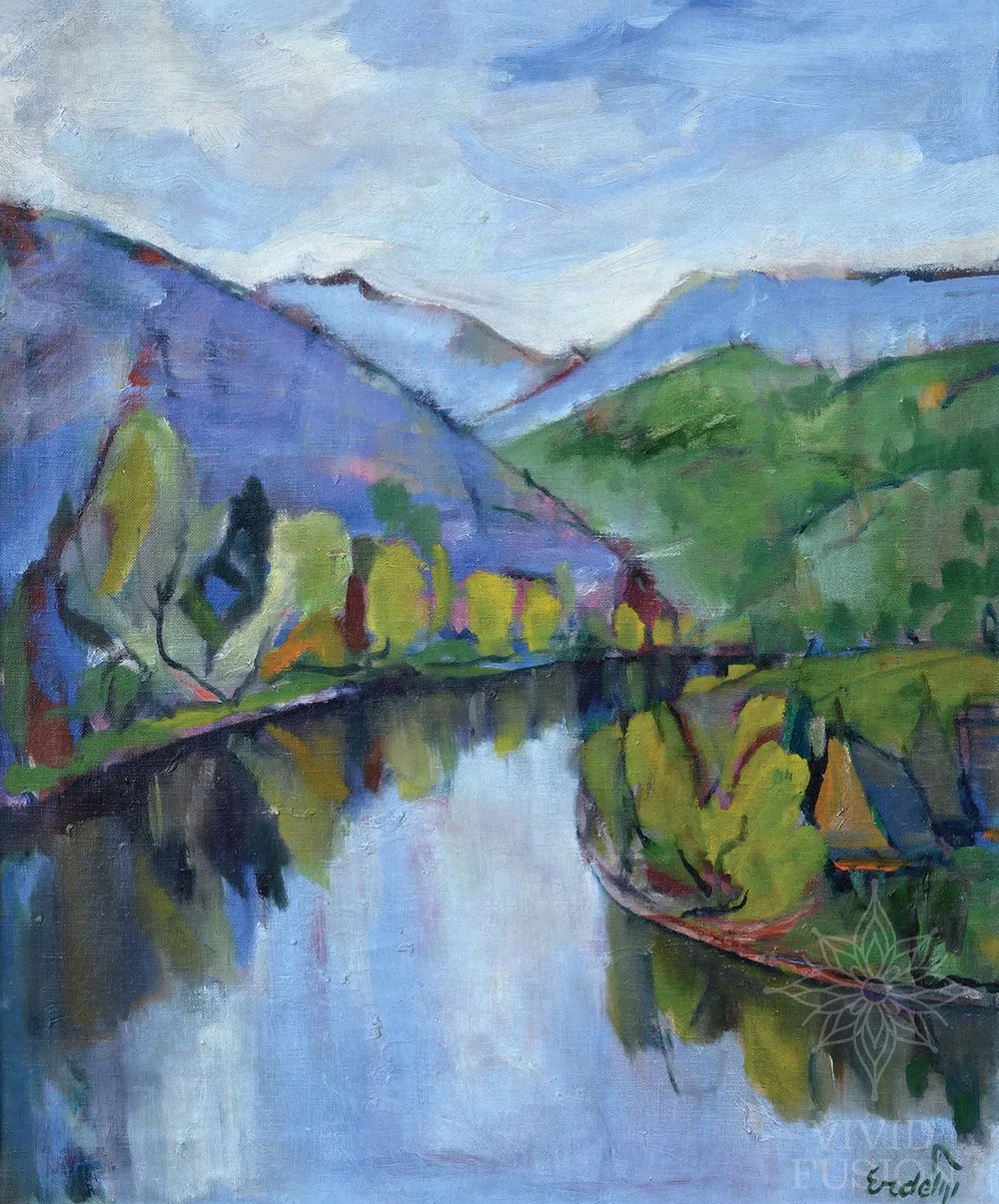 Картина «Краєвид з водою»
